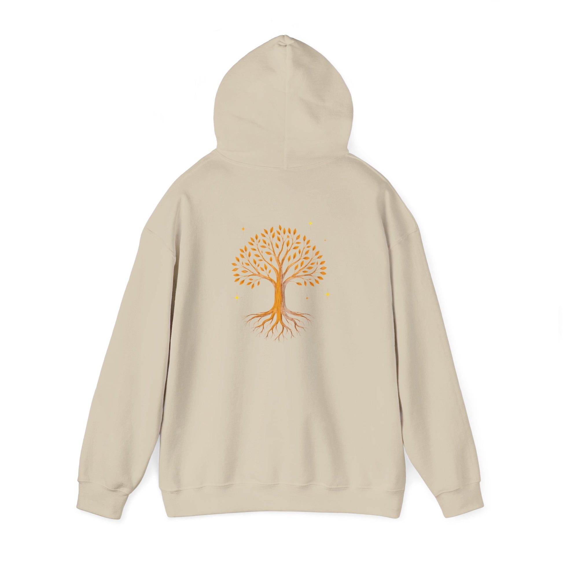 Nature-Inspired Unisex Hoodie with Tree Design | Cozy Sweatshirt for Outdoor Lovers, Casual Wear, Gifts, Eco-Friendly