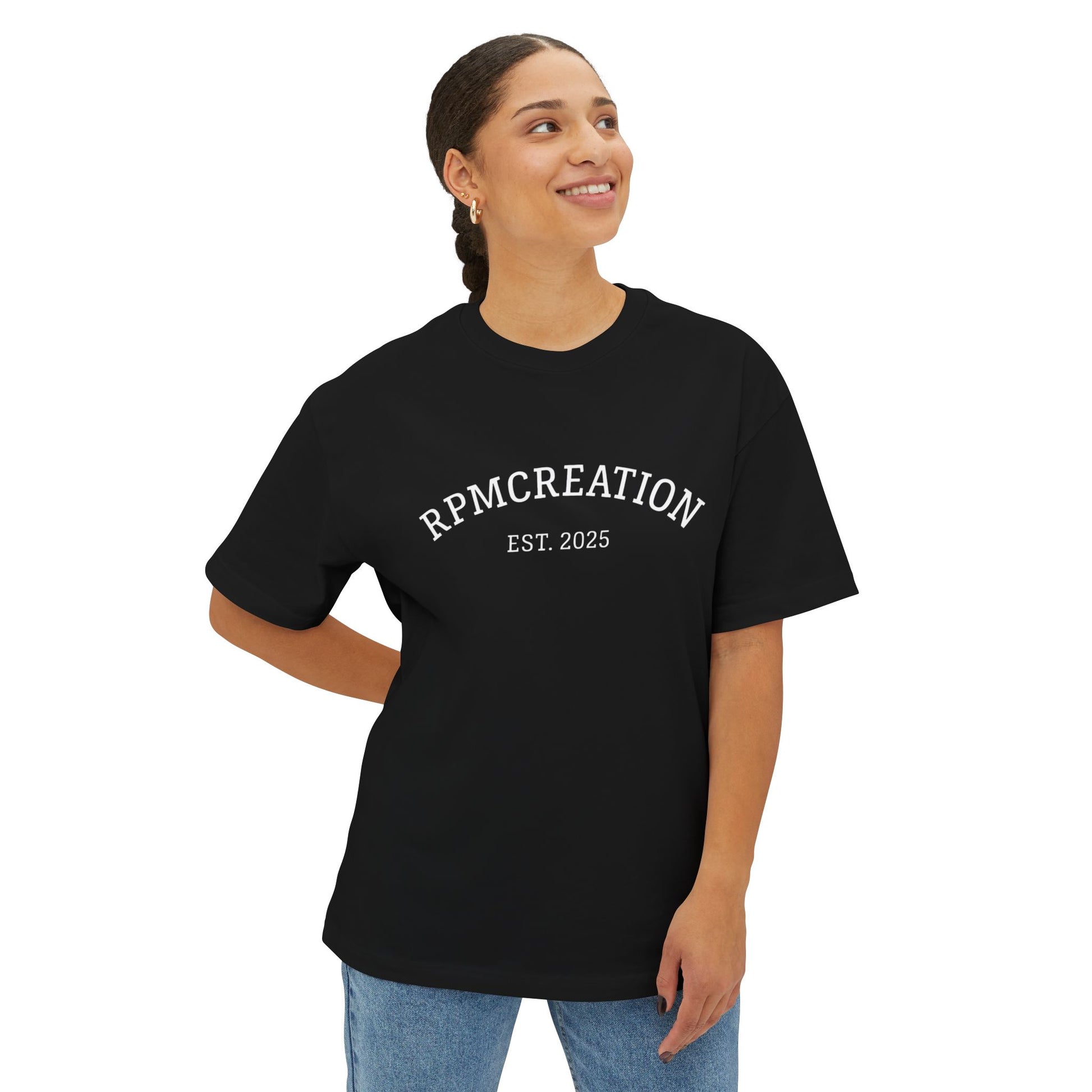 Phantom Ronin Boxy Tee - Oversized Unisex Shirt for Bold Style