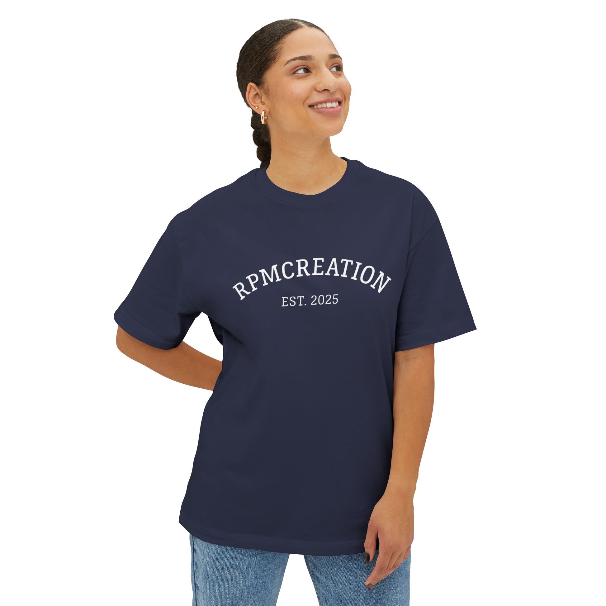 Phantom Ronin Boxy Tee - Oversized Unisex Shirt for Bold Style
