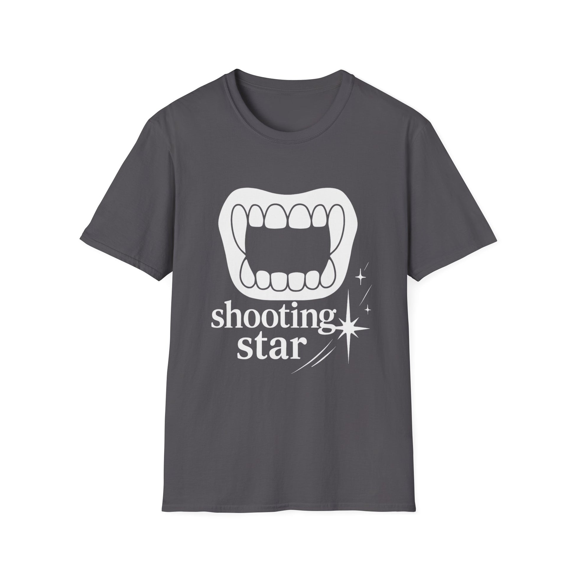 Shooting Star Graphic Tee - Unisex Softstyle T-Shirt, Casual Wear, Gift for Astronomers, Birthday Gift, Star Lovers Tee