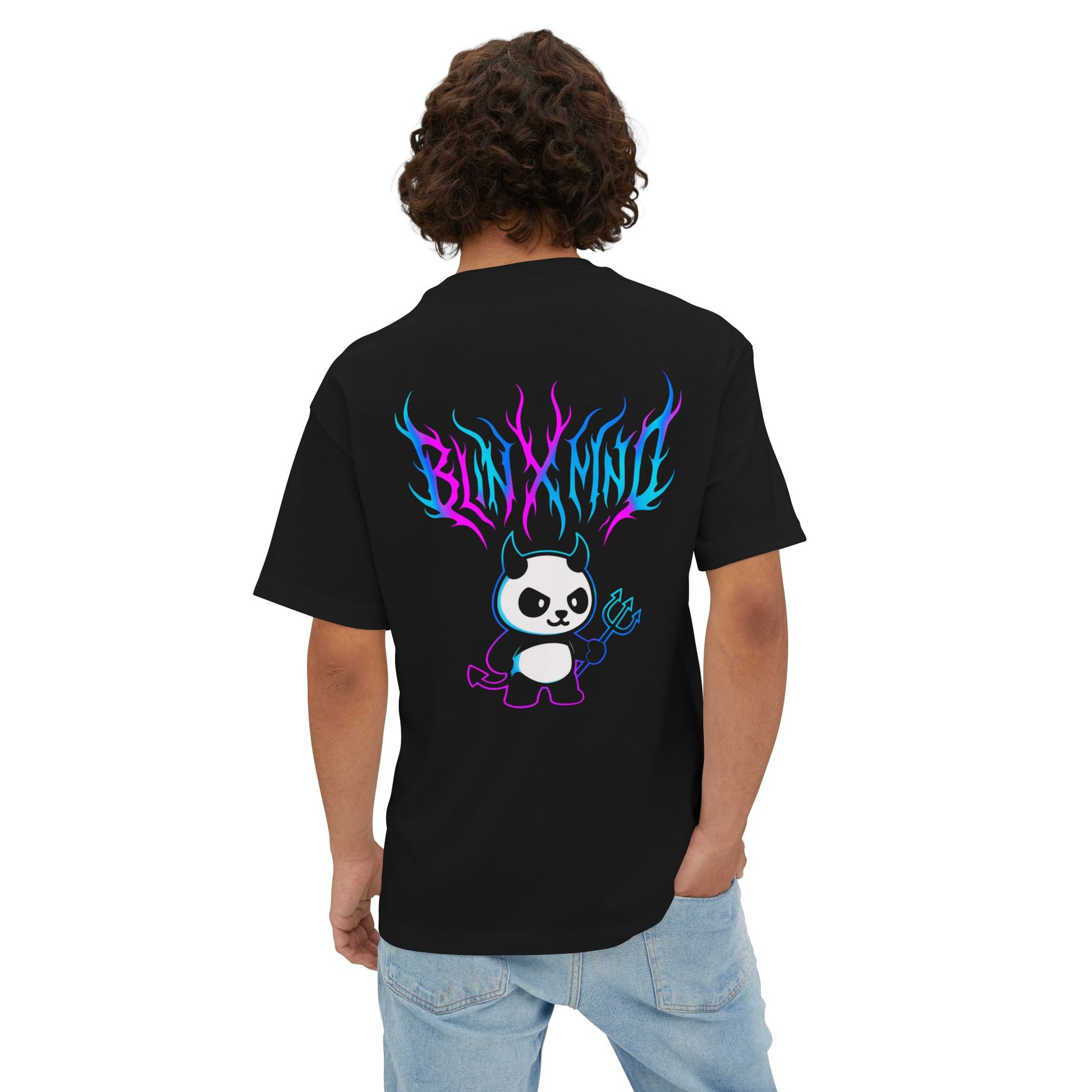 Colorful Graphic Unisex Oversized Boxy Tee, Casual Wear, Streetwear, Everyday Comfort, Unique Gift for Friends