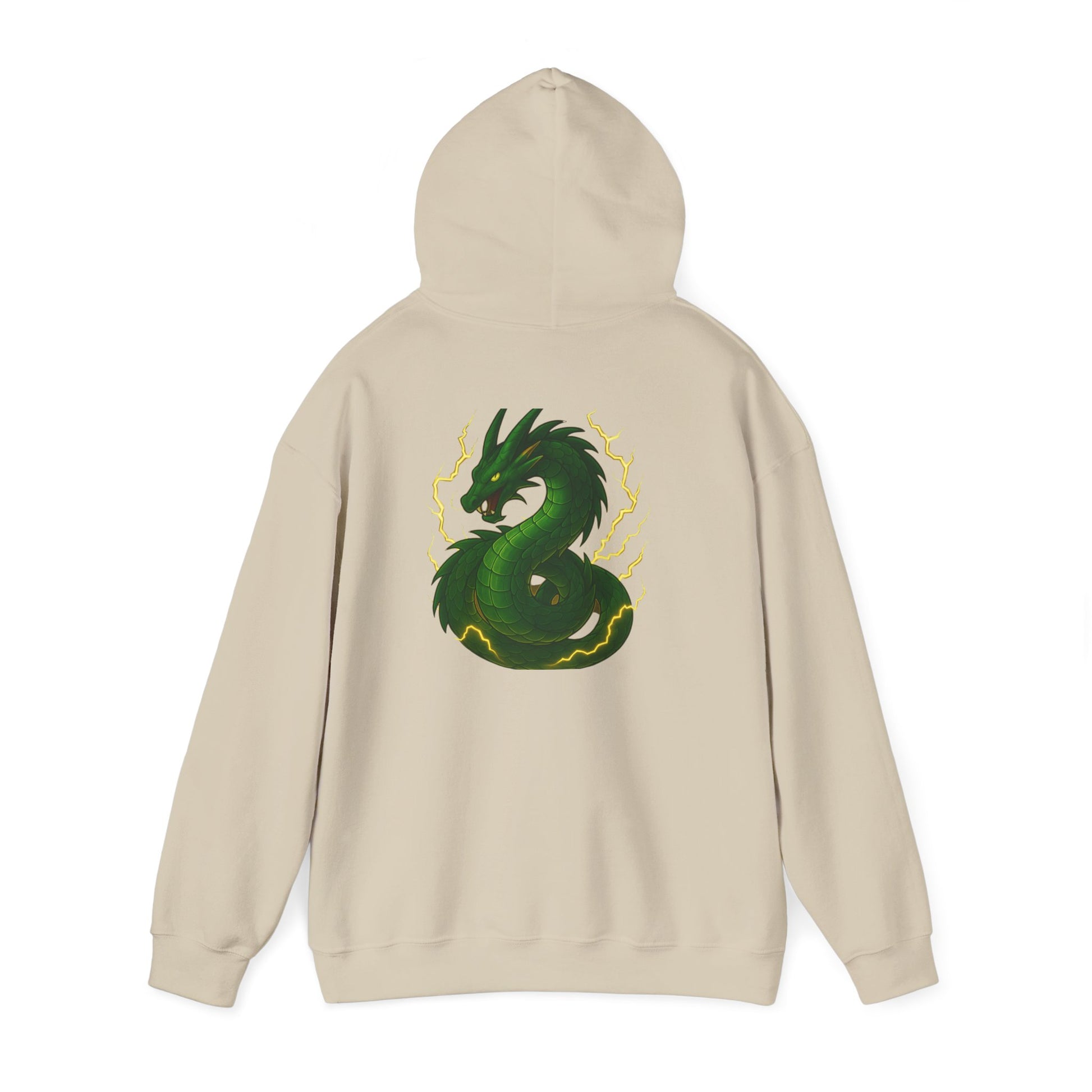 Awakened Dragon Hoodie - Cozy Unisex Sweatshirt for Fantasy Lovers, Gifts for Gaming, Dragon Themed Apparel, Fall Fashion, Birthday Gifts