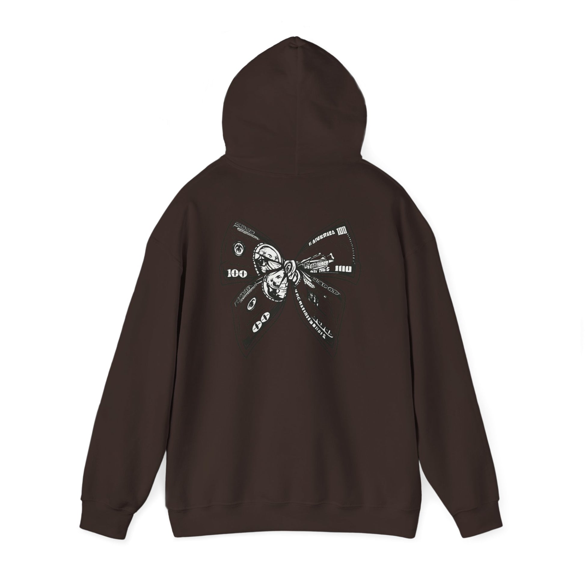 Rising Sun Hoodie with Money Bow Design | Cozy Unisex Sweatshirt for Chill Days, Gift for Friends, Streetwear, Spring Fashion
