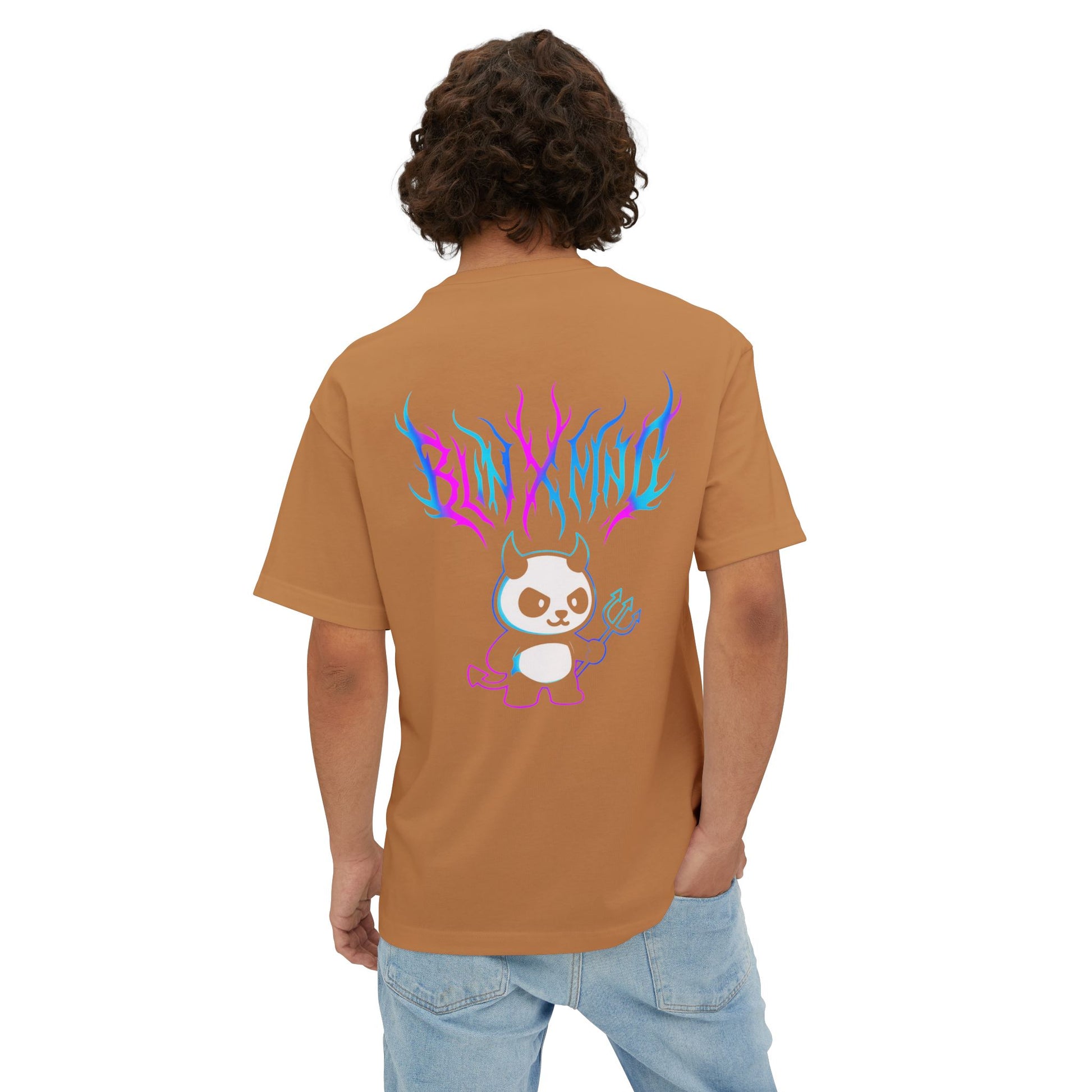 Colorful Graphic Unisex Oversized Boxy Tee, Casual Wear, Streetwear, Everyday Comfort, Unique Gift for Friends