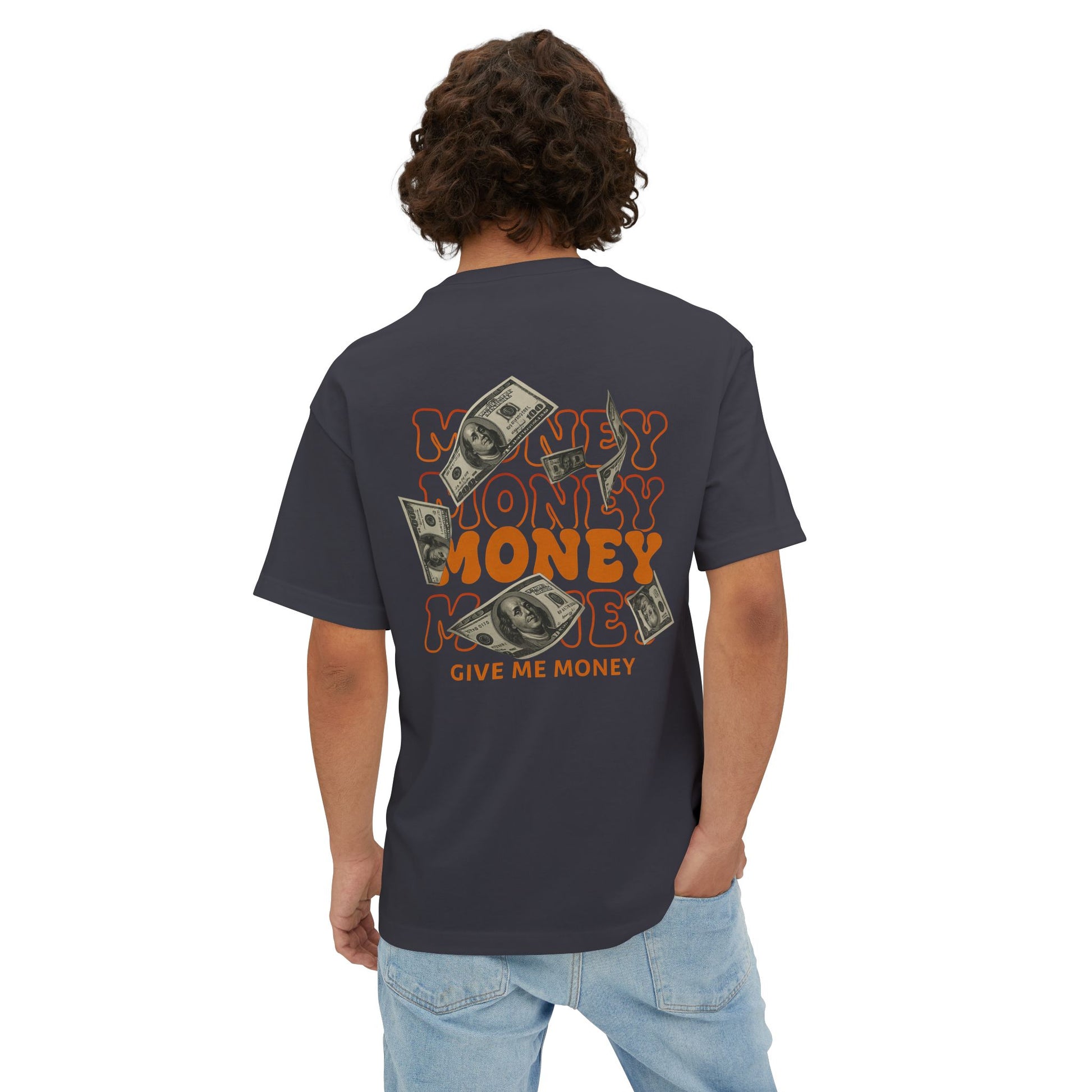 Money Motivated Unisex Oversized Tee, Funny Graphic Tee, Casual Streetwear, Gift for Him/Her, Everyday Wear, Summer Style