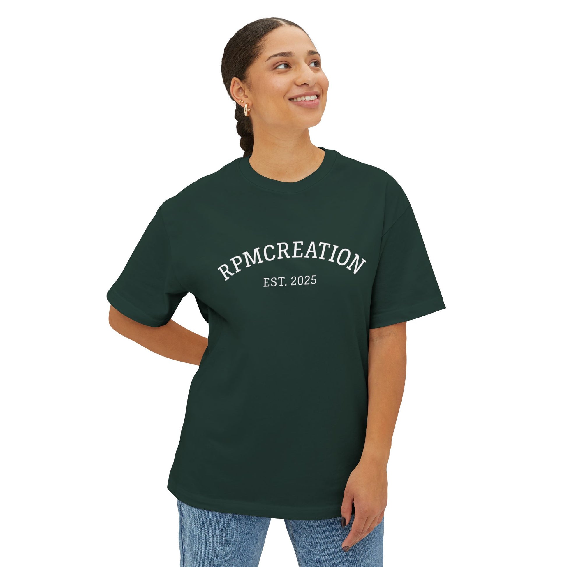 Phantom Ronin Boxy Tee - Oversized Unisex Shirt for Bold Style