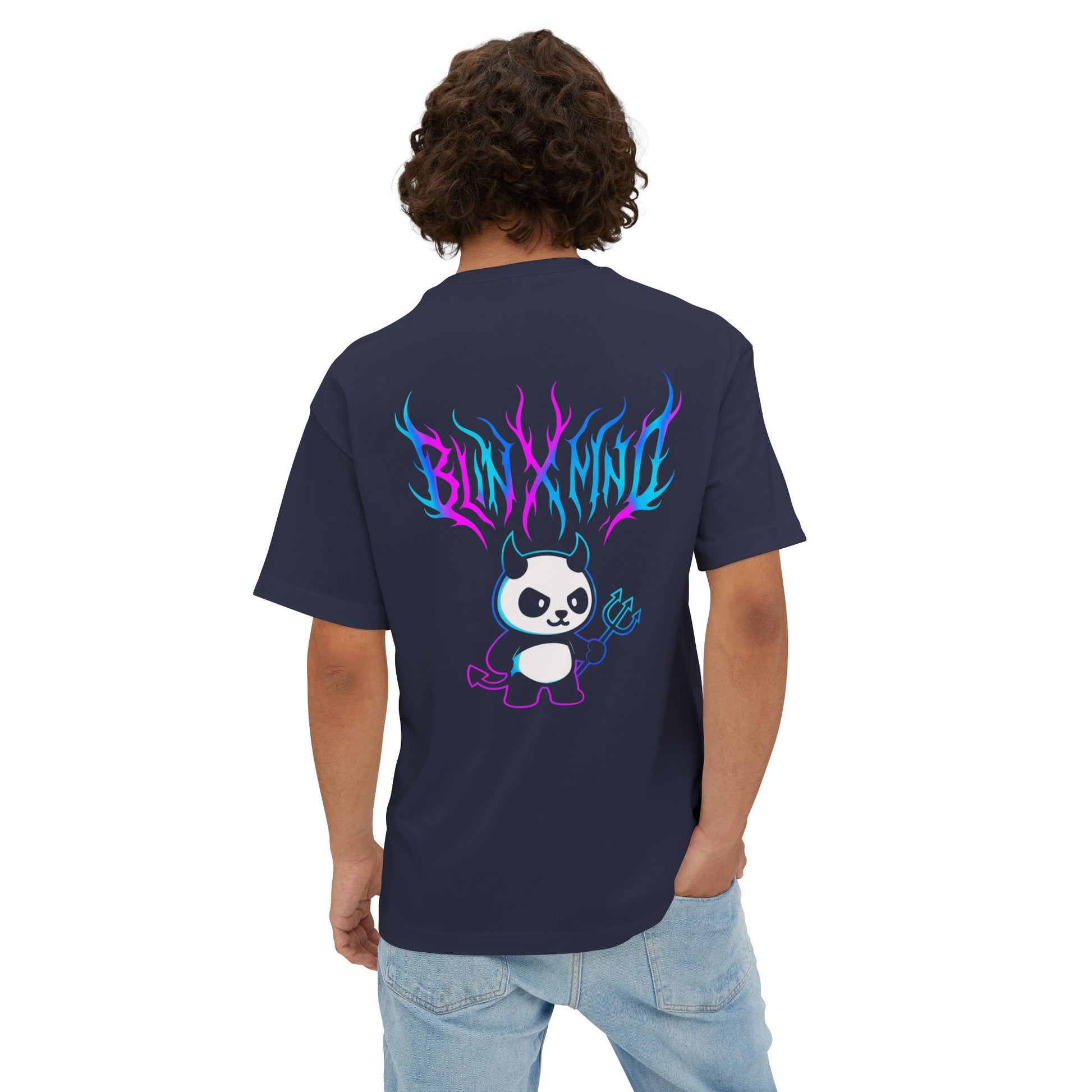 Colorful Graphic Unisex Oversized Boxy Tee, Casual Wear, Streetwear, Everyday Comfort, Unique Gift for Friends
