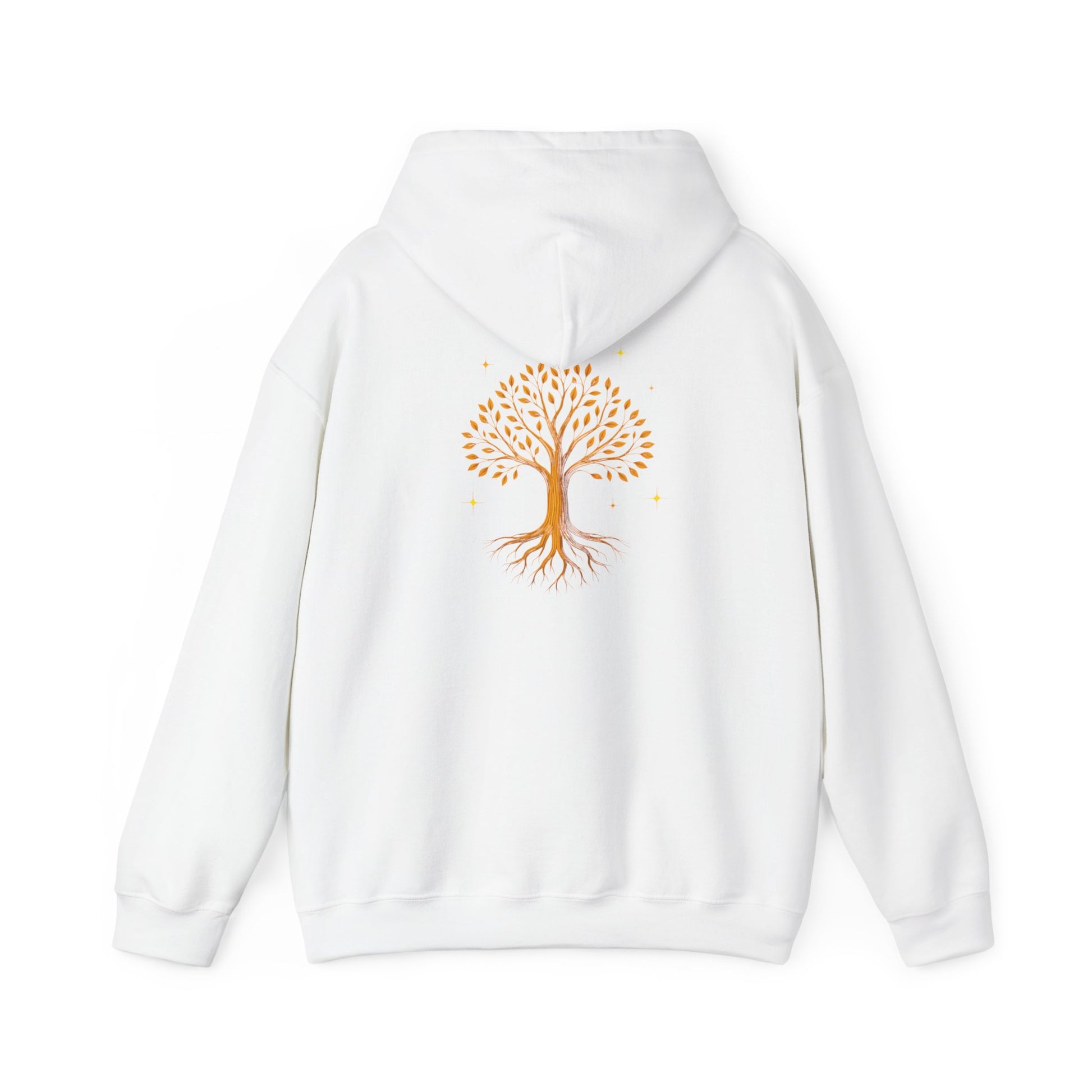 Nature-Inspired Unisex Hoodie with Tree Design | Cozy Sweatshirt for Outdoor Lovers, Casual Wear, Gifts, Eco-Friendly