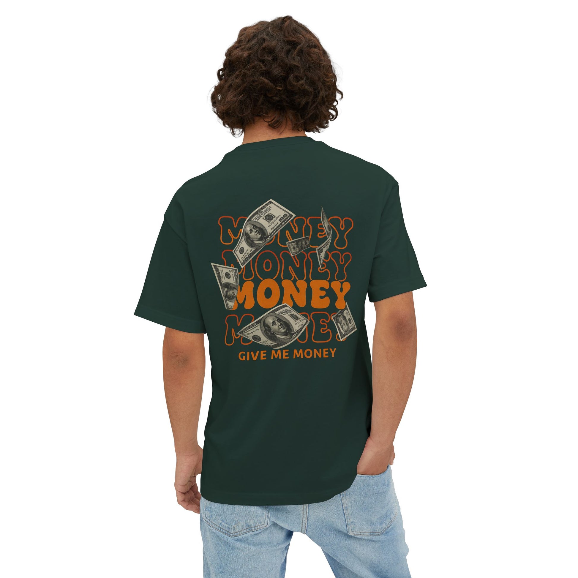 Money Motivated Unisex Oversized Tee, Funny Graphic Tee, Casual Streetwear, Gift for Him/Her, Everyday Wear, Summer Style