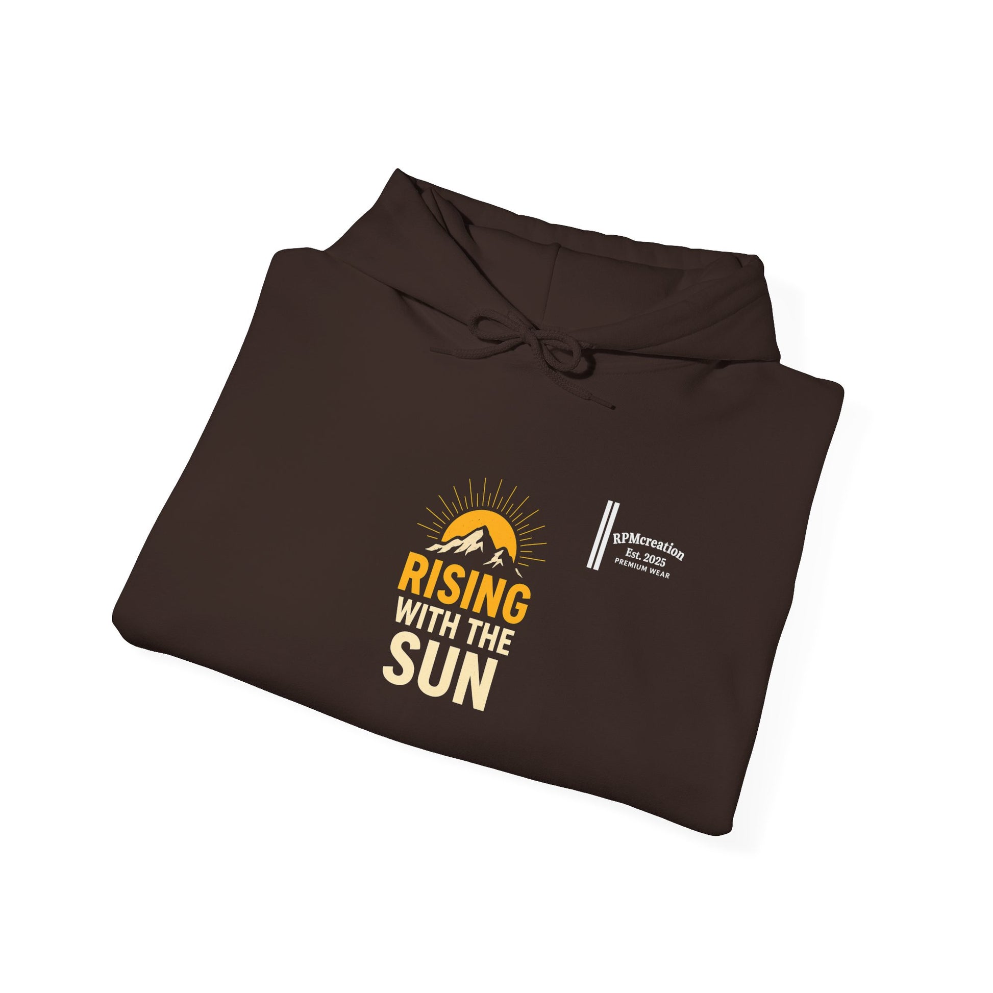 Rising Sun Hoodie with Money Bow Design | Cozy Unisex Sweatshirt for Chill Days, Gift for Friends, Streetwear, Spring Fashion
