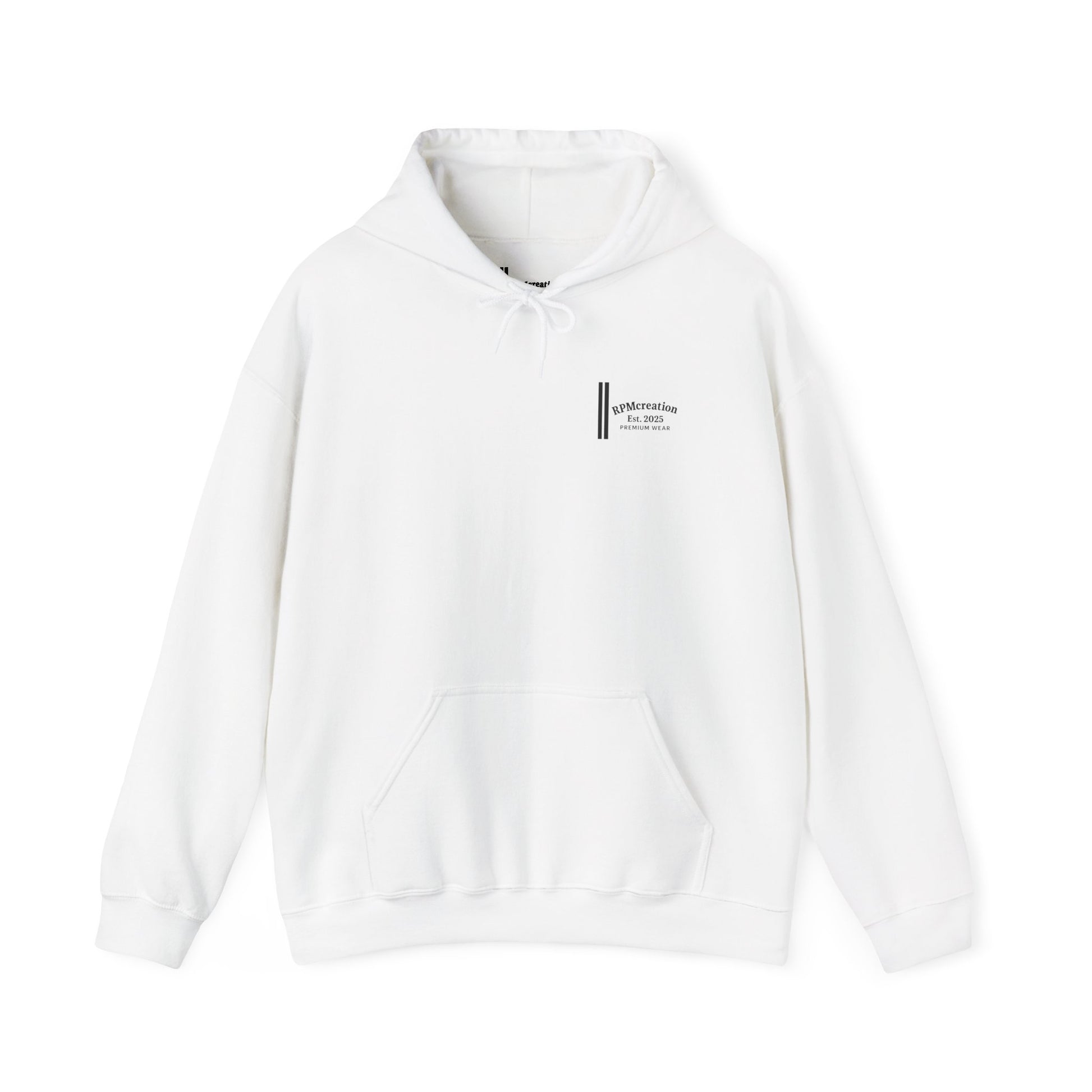Chic Hoodie with Blah Design - Cozy Unisex Sweatshirt Perfect for Casual Outings, Gifts, Relaxation, Layering, Everyday Wear