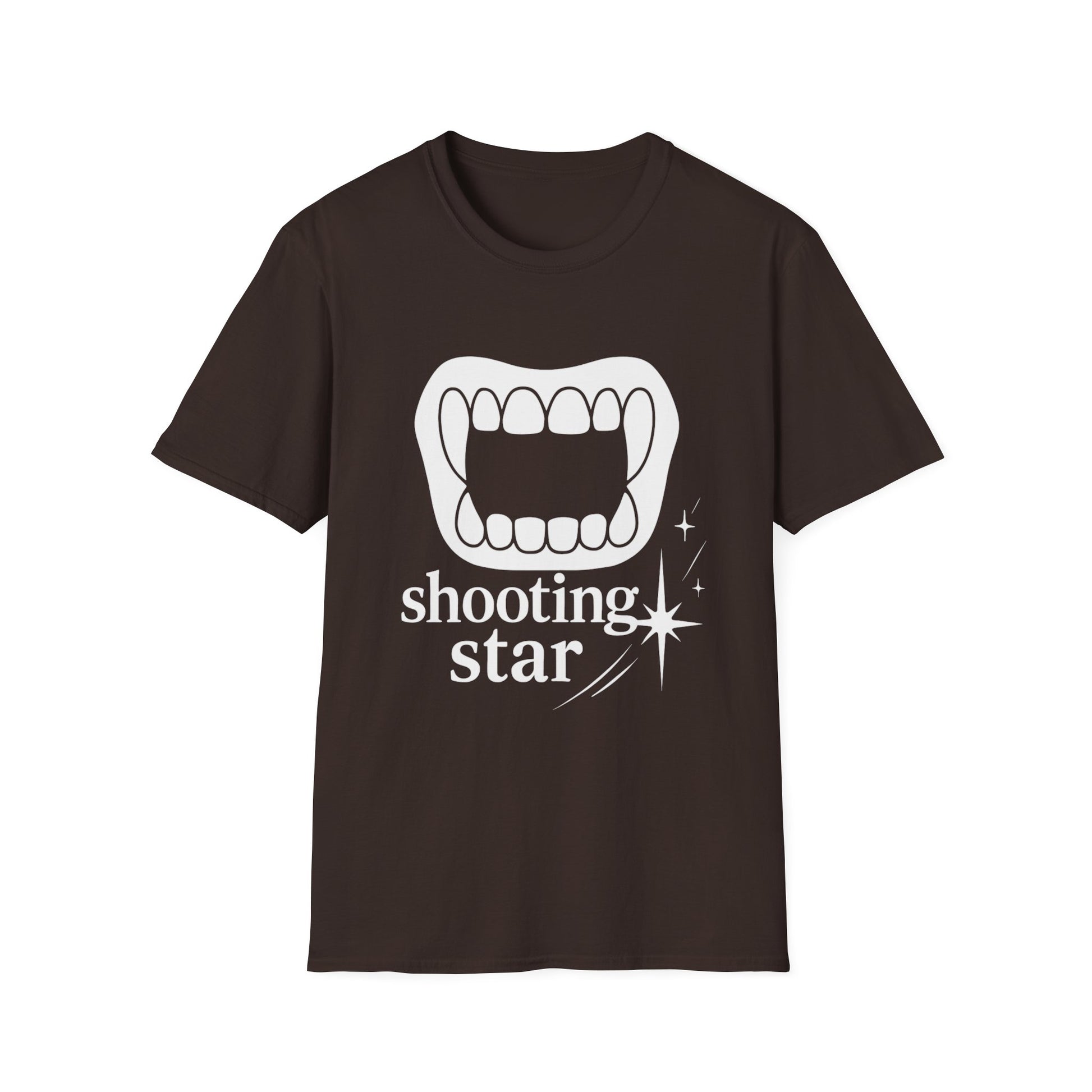 Shooting Star Graphic Tee - Unisex Softstyle T-Shirt, Casual Wear, Gift for Astronomers, Birthday Gift, Star Lovers Tee