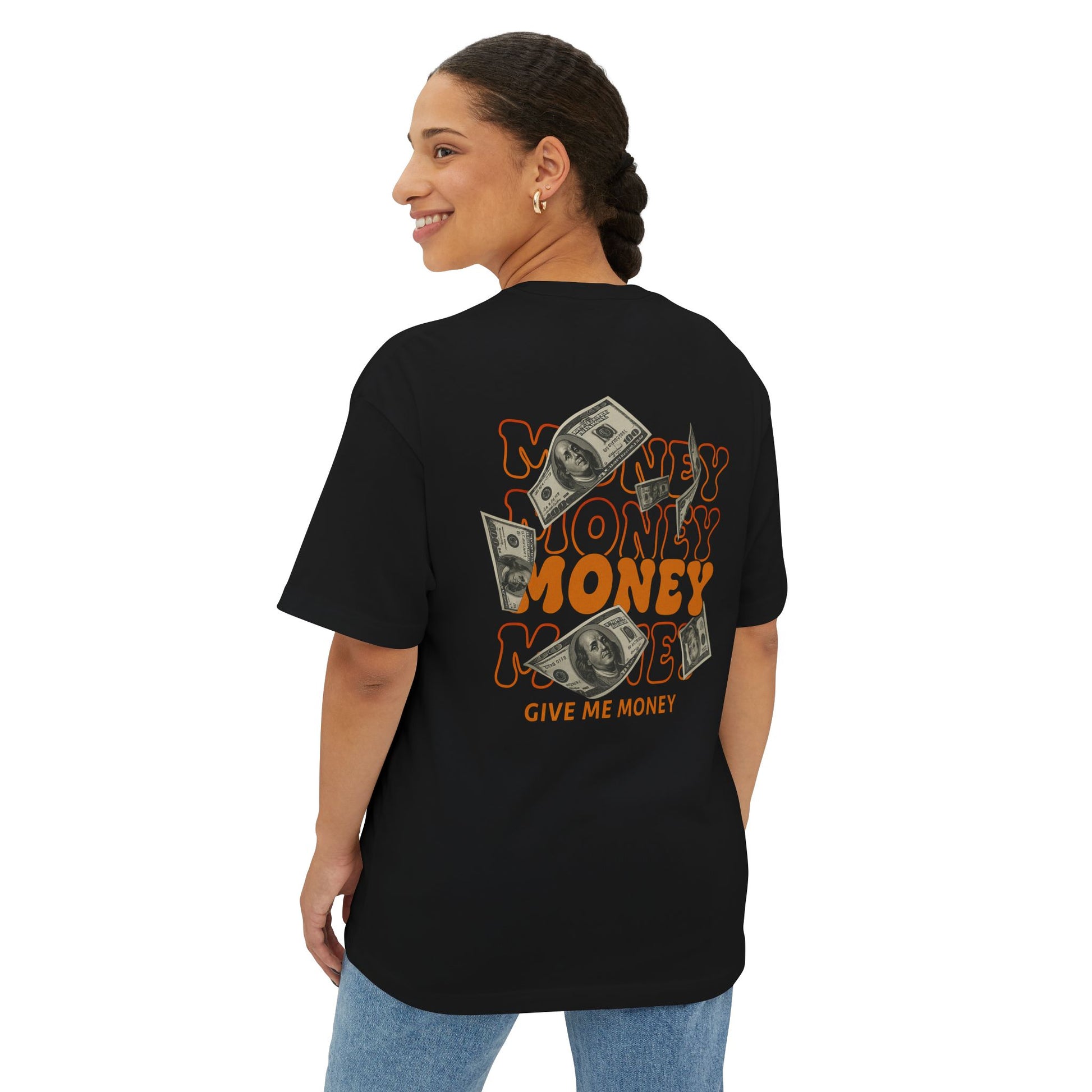 Money Motivated Unisex Oversized Tee, Funny Graphic Tee, Casual Streetwear, Gift for Him/Her, Everyday Wear, Summer Style