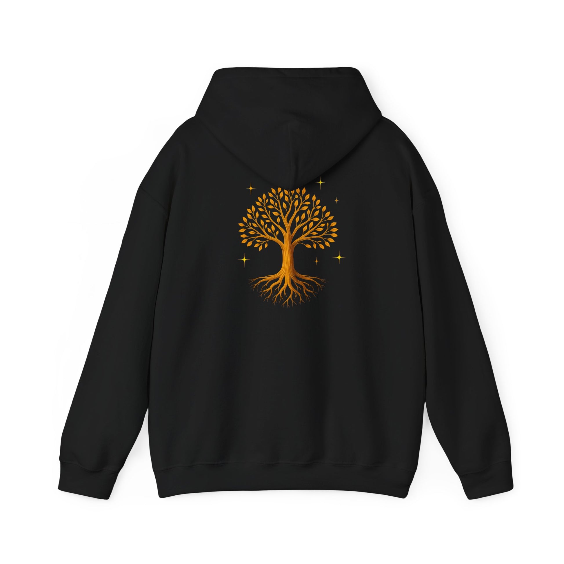 Nature-Inspired Unisex Hoodie with Tree Design | Cozy Sweatshirt for Outdoor Lovers, Casual Wear, Gifts, Eco-Friendly