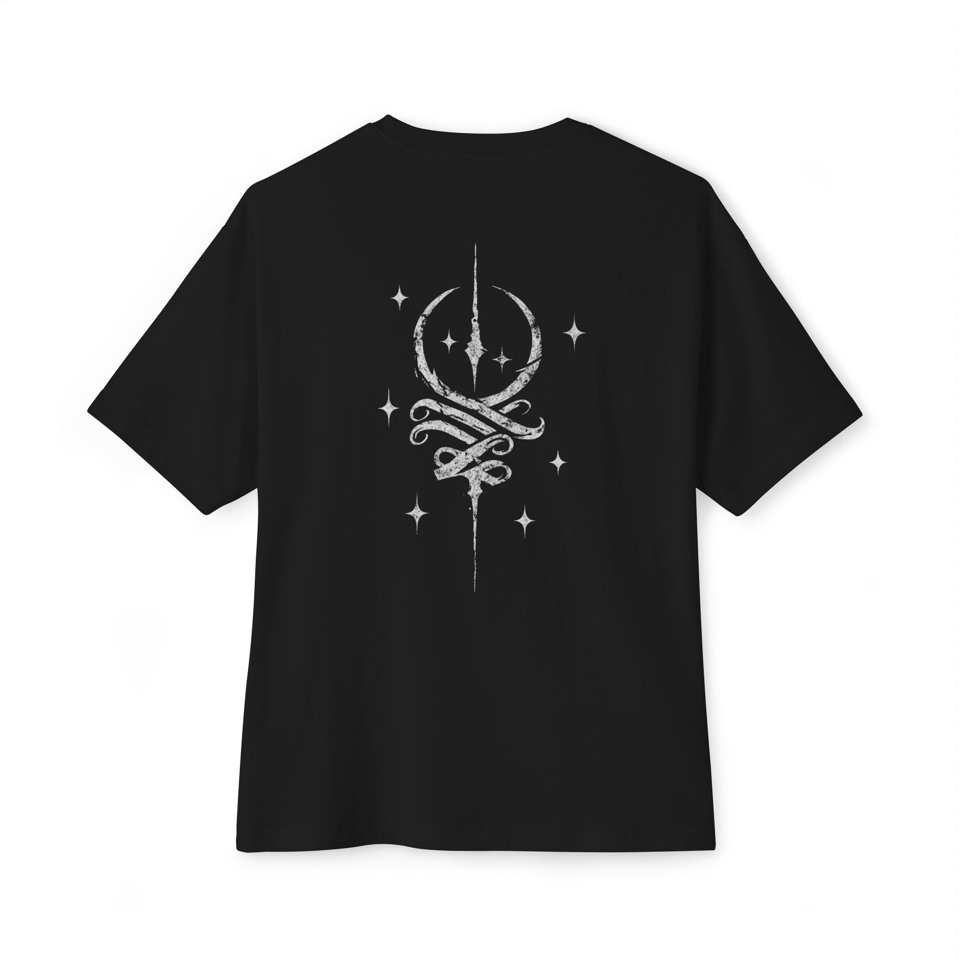 Cosmic Fluid Oversized Tee, Unisex T-Shirt, Streetwear, Trendy Fashion, Everyday Wear, Astrology Gift