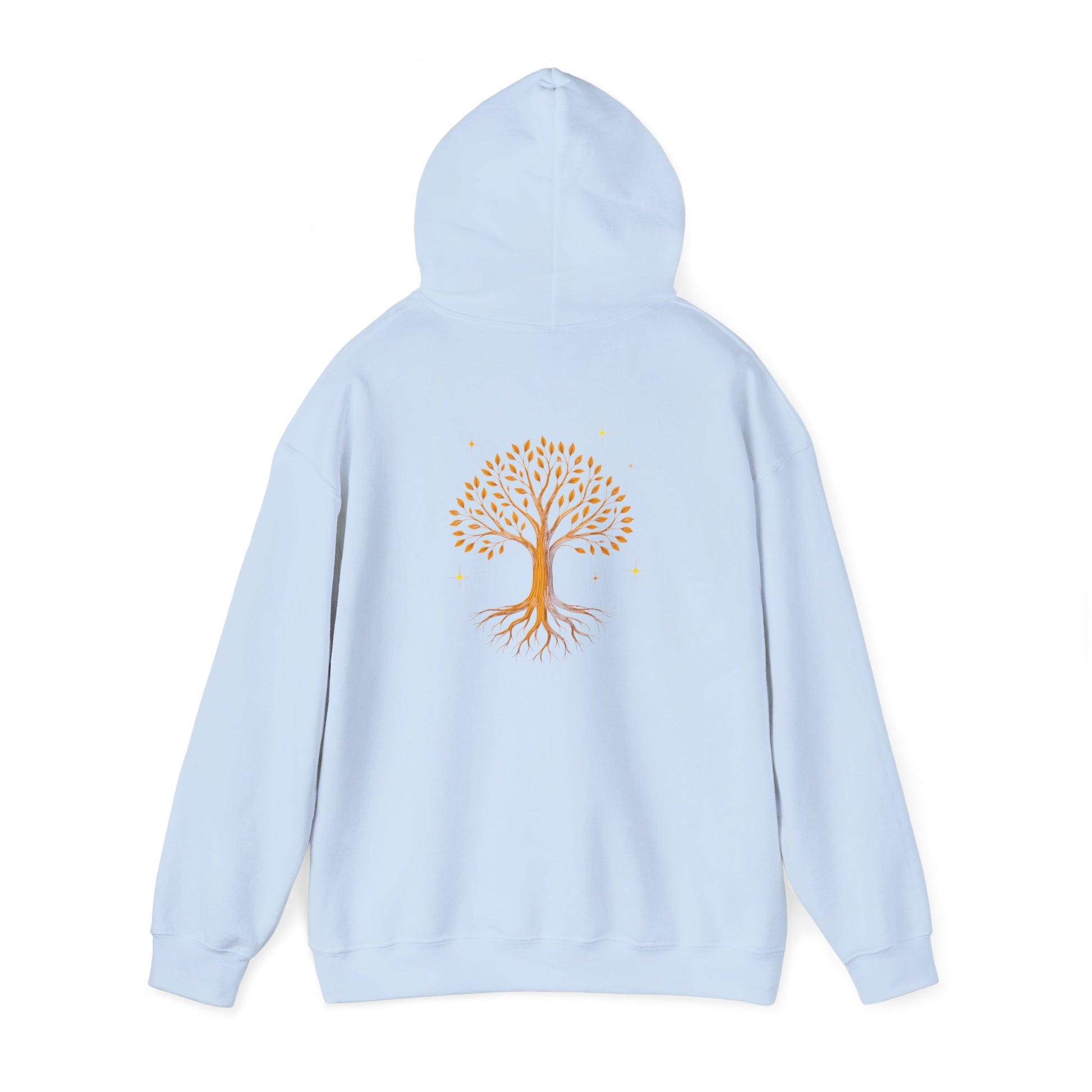 Nature-Inspired Unisex Hoodie with Tree Design | Cozy Sweatshirt for Outdoor Lovers, Casual Wear, Gifts, Eco-Friendly