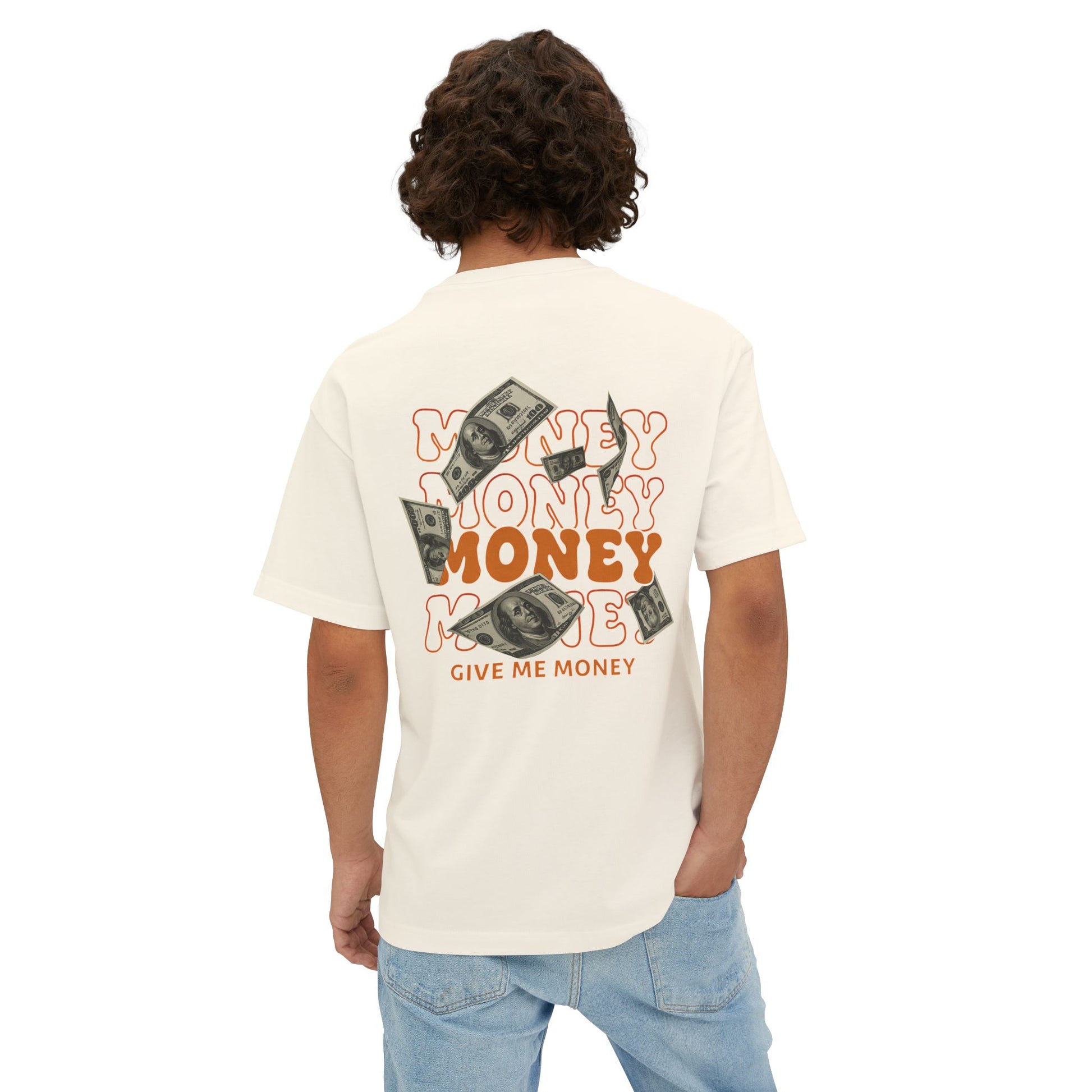 Money Motivated Unisex Oversized Tee, Funny Graphic Tee, Casual Streetwear, Gift for Him/Her, Everyday Wear, Summer Style