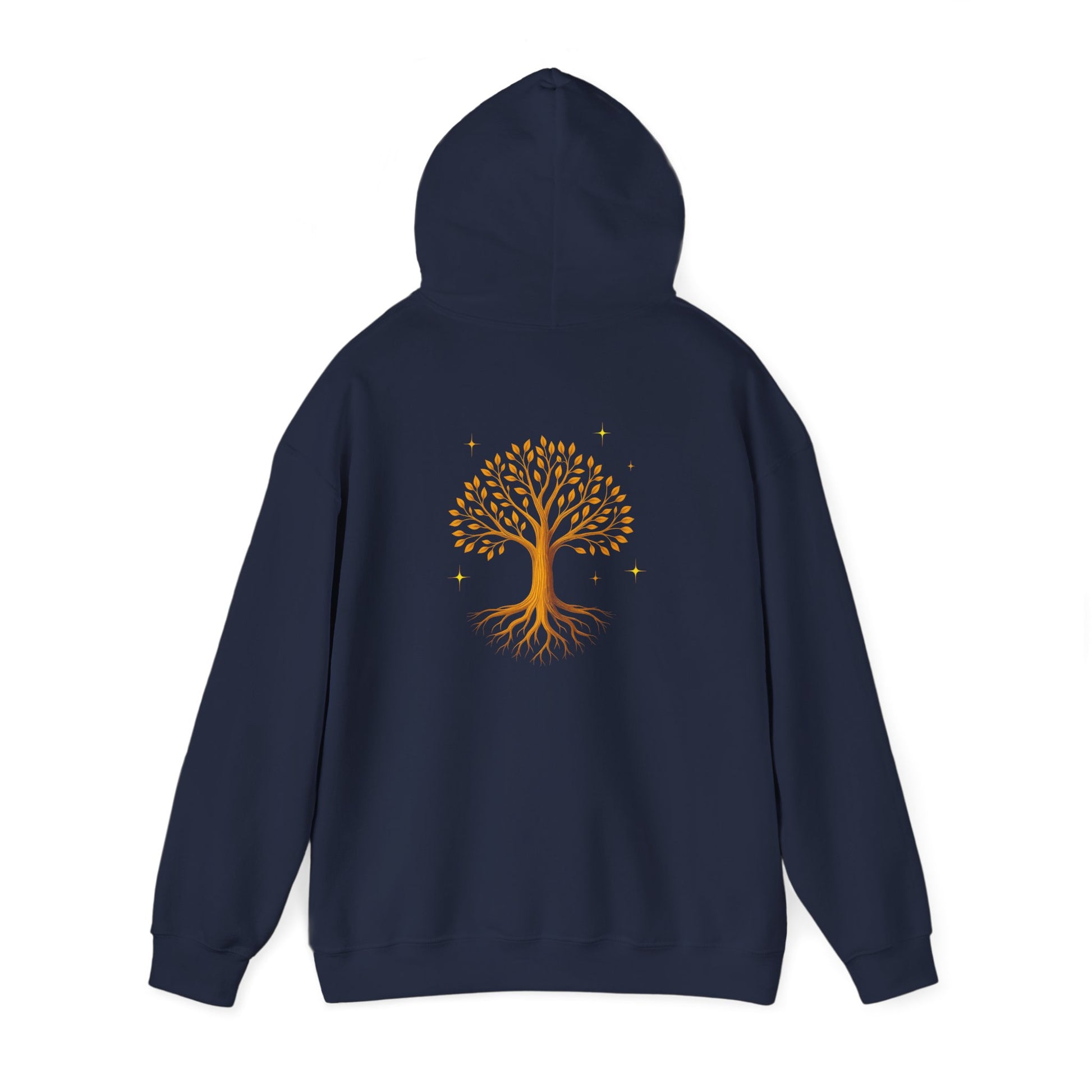 Nature-Inspired Unisex Hoodie with Tree Design | Cozy Sweatshirt for Outdoor Lovers, Casual Wear, Gifts, Eco-Friendly