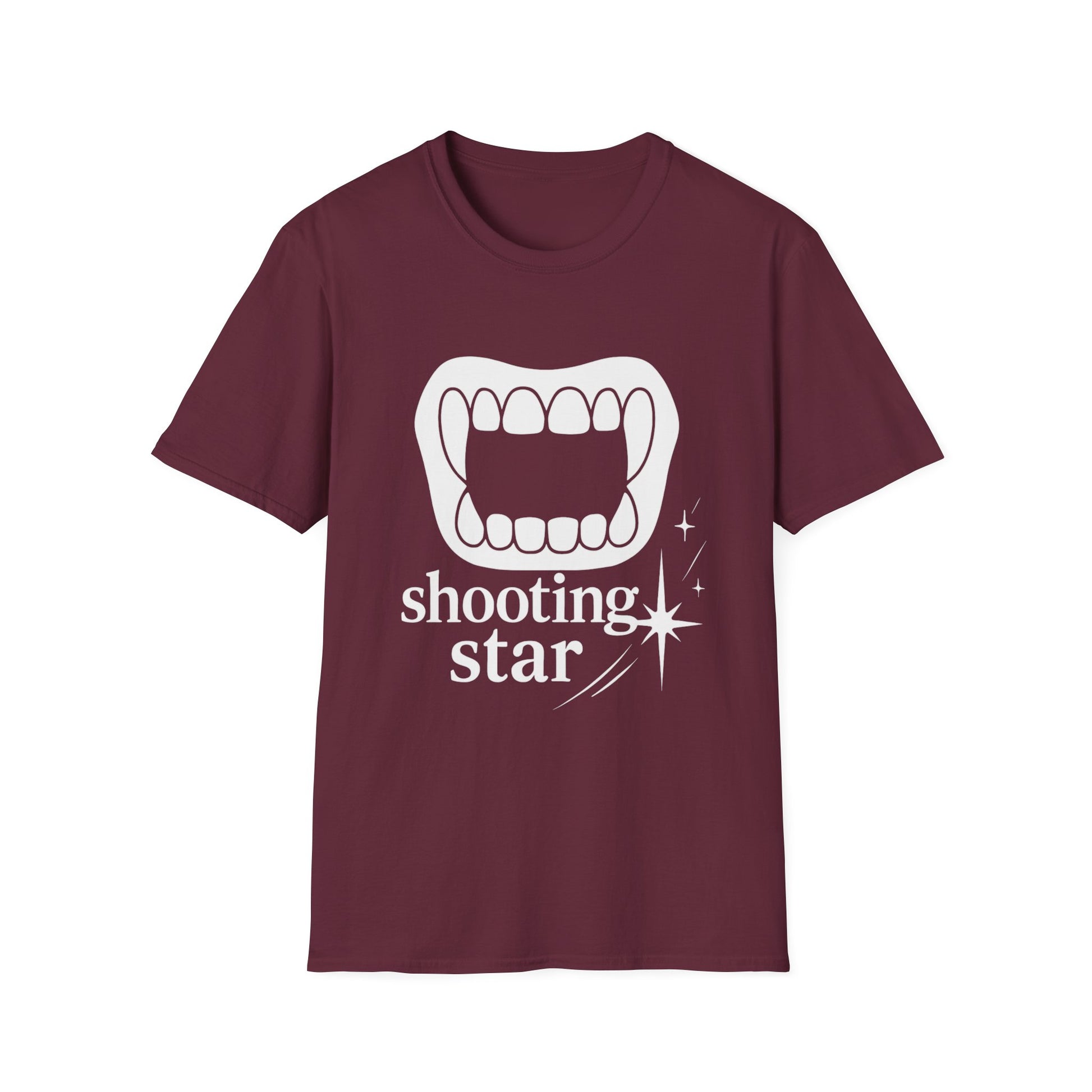 Shooting Star Graphic Tee - Unisex Softstyle T-Shirt, Casual Wear, Gift for Astronomers, Birthday Gift, Star Lovers Tee