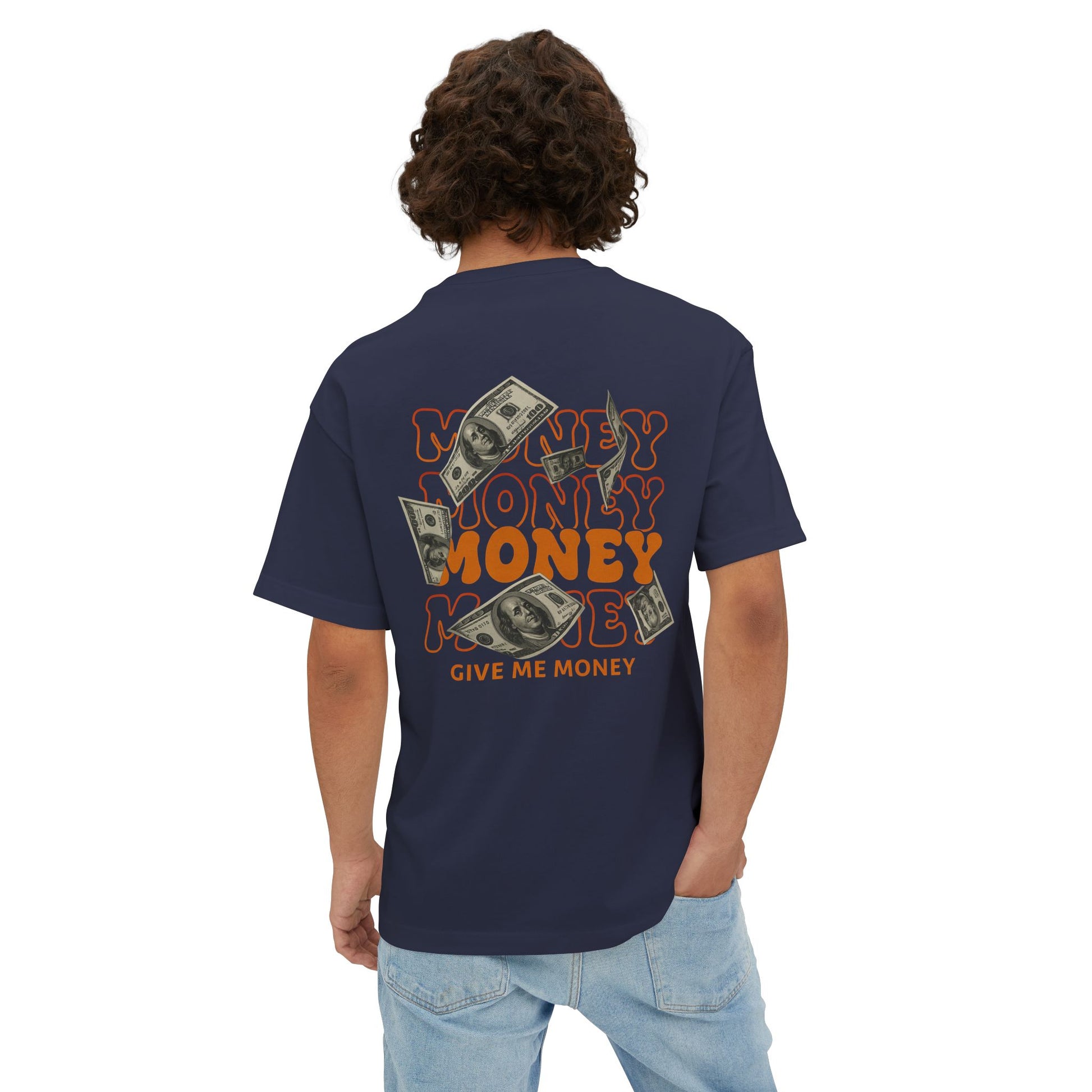 Money Motivated Unisex Oversized Tee, Funny Graphic Tee, Casual Streetwear, Gift for Him/Her, Everyday Wear, Summer Style