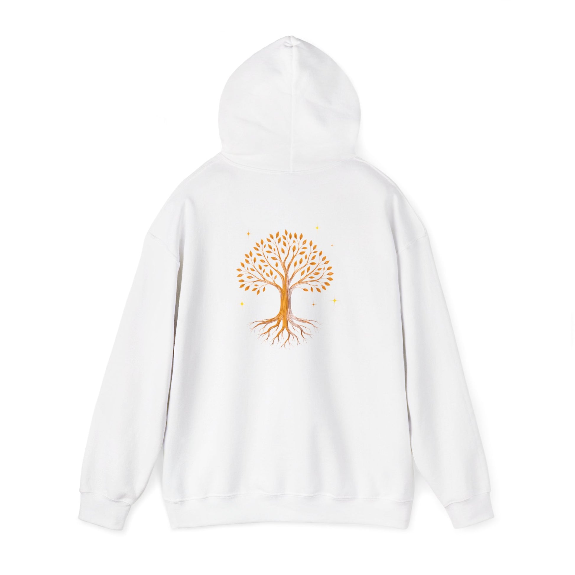 Nature-Inspired Unisex Hoodie with Tree Design | Cozy Sweatshirt for Outdoor Lovers, Casual Wear, Gifts, Eco-Friendly