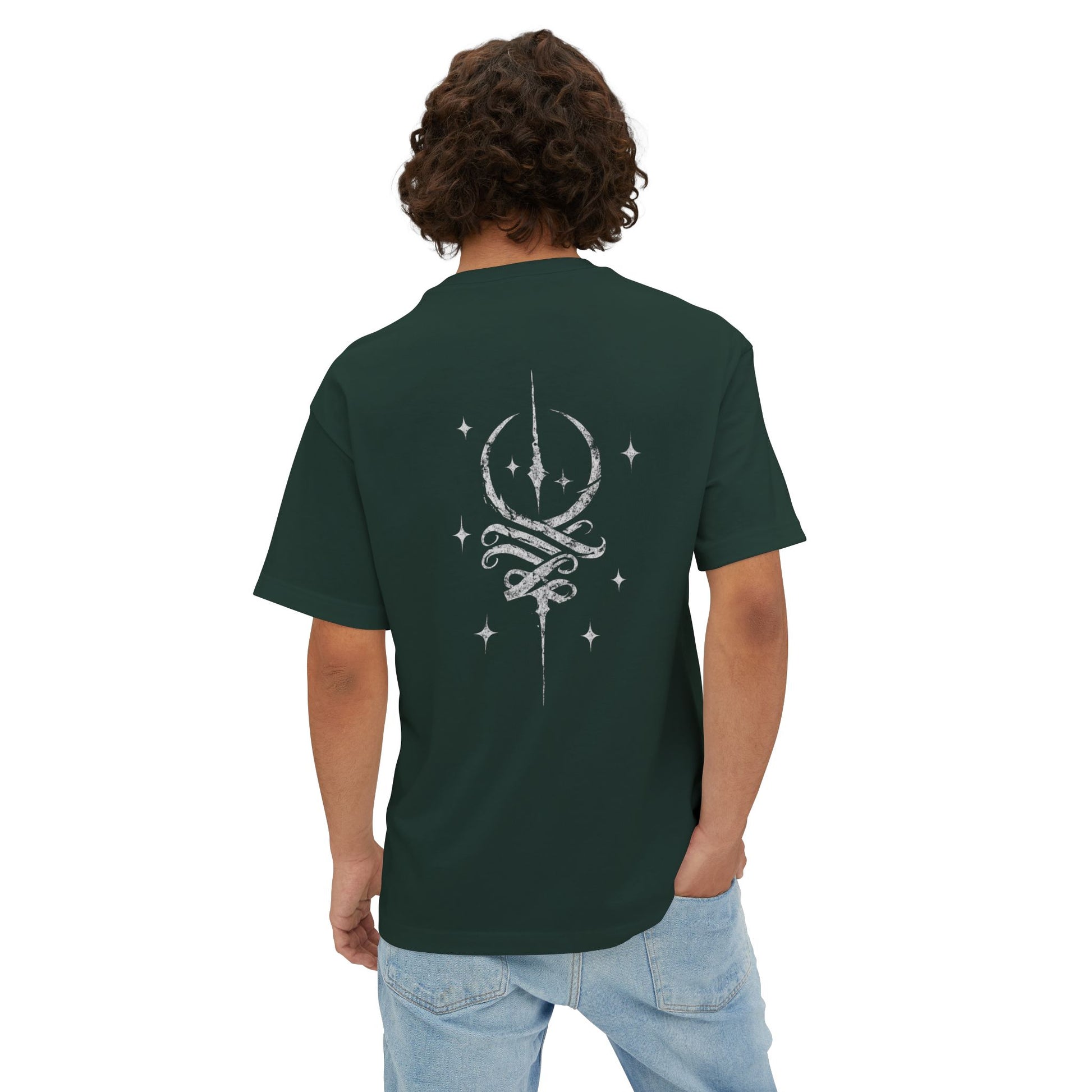 Cosmic Fluid Oversized Tee, Unisex T-Shirt, Streetwear, Trendy Fashion, Everyday Wear, Astrology Gift