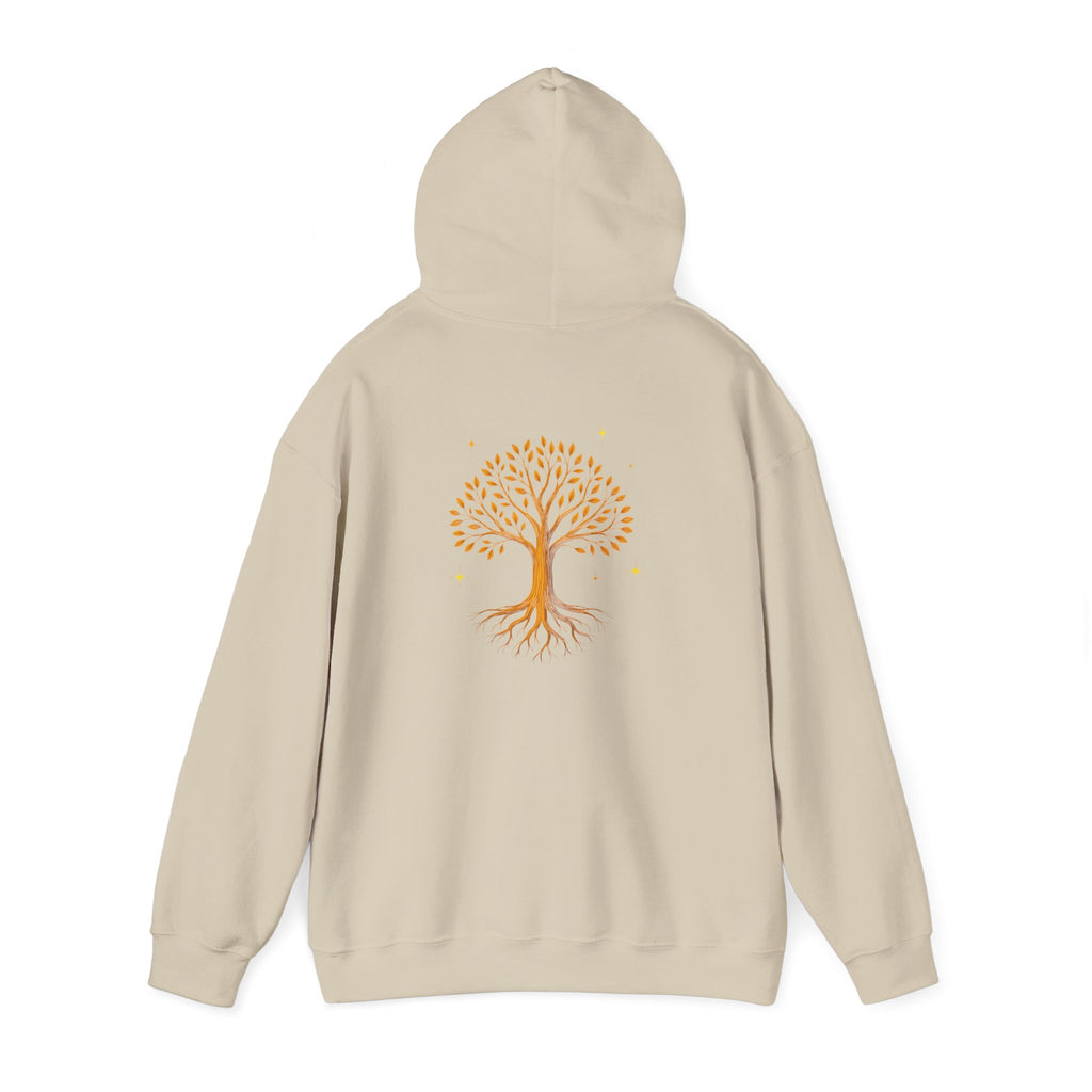 Nature-Inspired Unisex Hoodie with Tree Design | Cozy Sweatshirt for Outdoor Lovers, Casual Wear, Gifts, Eco-Friendly