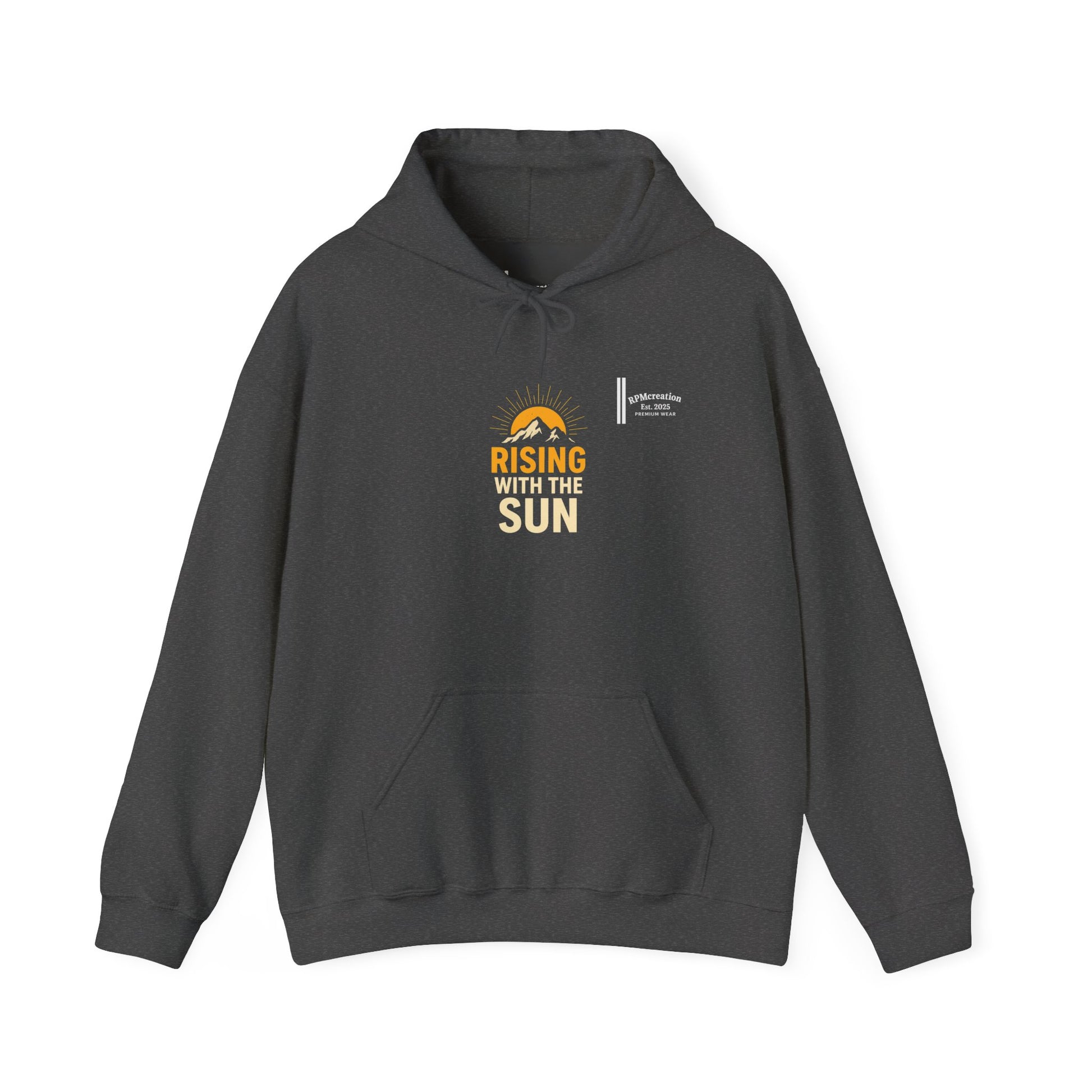 Rising Sun Hoodie with Money Bow Design | Cozy Unisex Sweatshirt for Chill Days, Gift for Friends, Streetwear, Spring Fashion