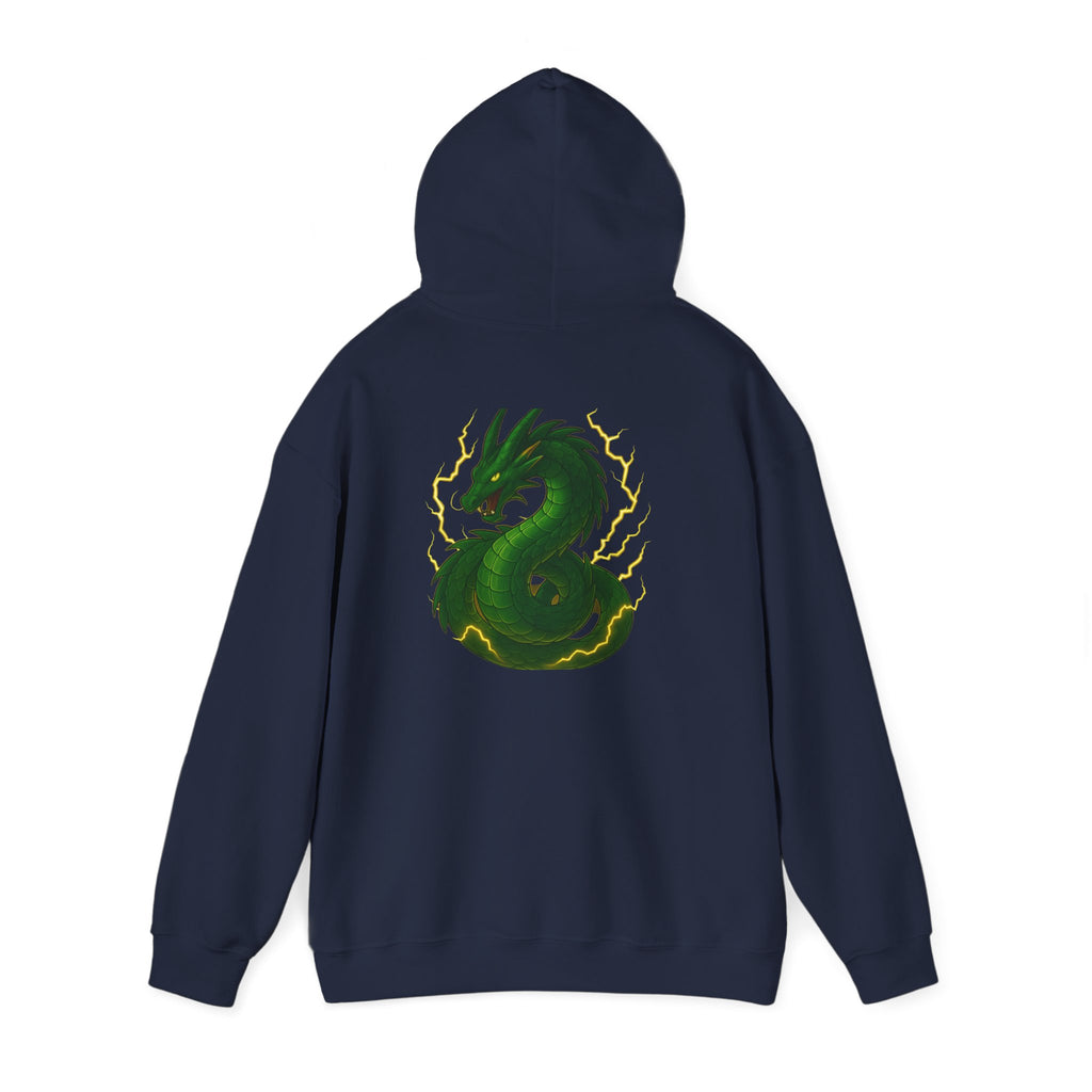Awakened Dragon Hoodie - Cozy Unisex Sweatshirt for Fantasy Lovers, Gifts for Gaming, Dragon Themed Apparel, Fall Fashion, Birthday Gifts