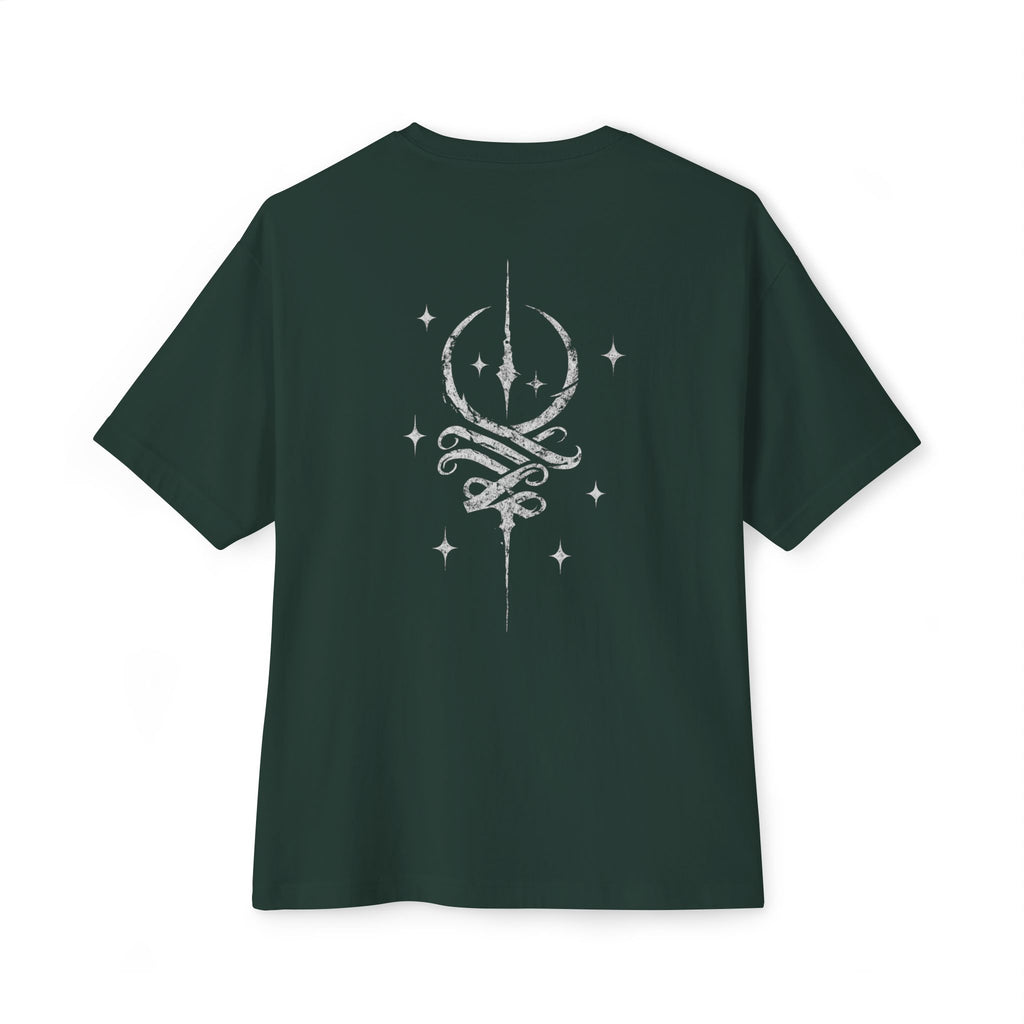 Cosmic Fluid Oversized Tee, Unisex T-Shirt, Streetwear, Trendy Fashion, Everyday Wear, Astrology Gift