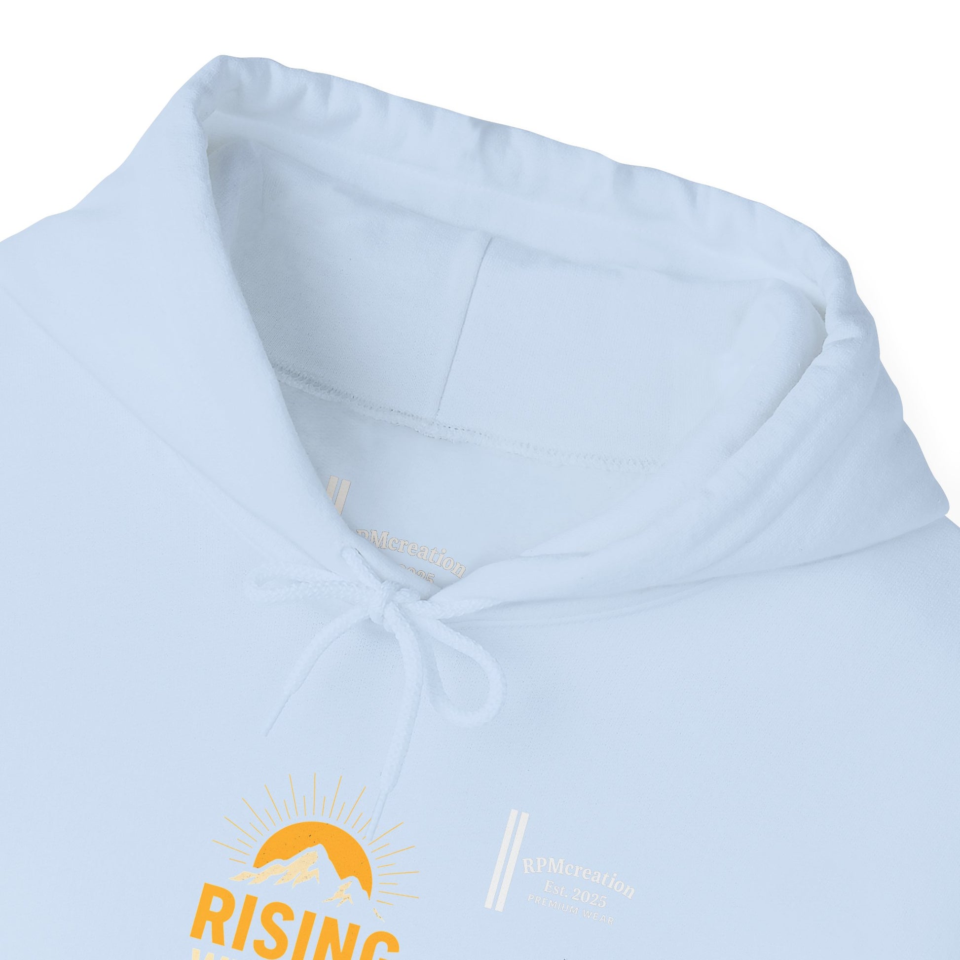Rising Sun Hoodie with Money Bow Design | Cozy Unisex Sweatshirt for Chill Days, Gift for Friends, Streetwear, Spring Fashion