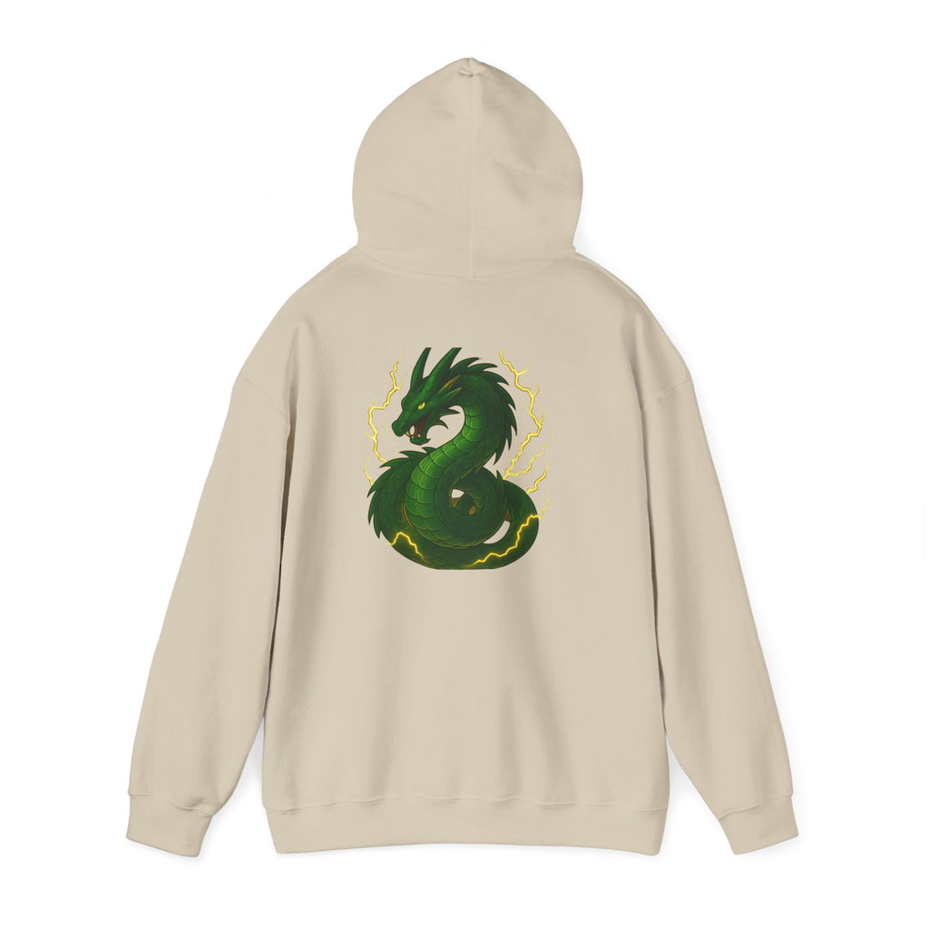 Awakened Dragon Hoodie - Cozy Unisex Sweatshirt for Fantasy Lovers, Gifts for Gaming, Dragon Themed Apparel, Fall Fashion, Birthday Gifts