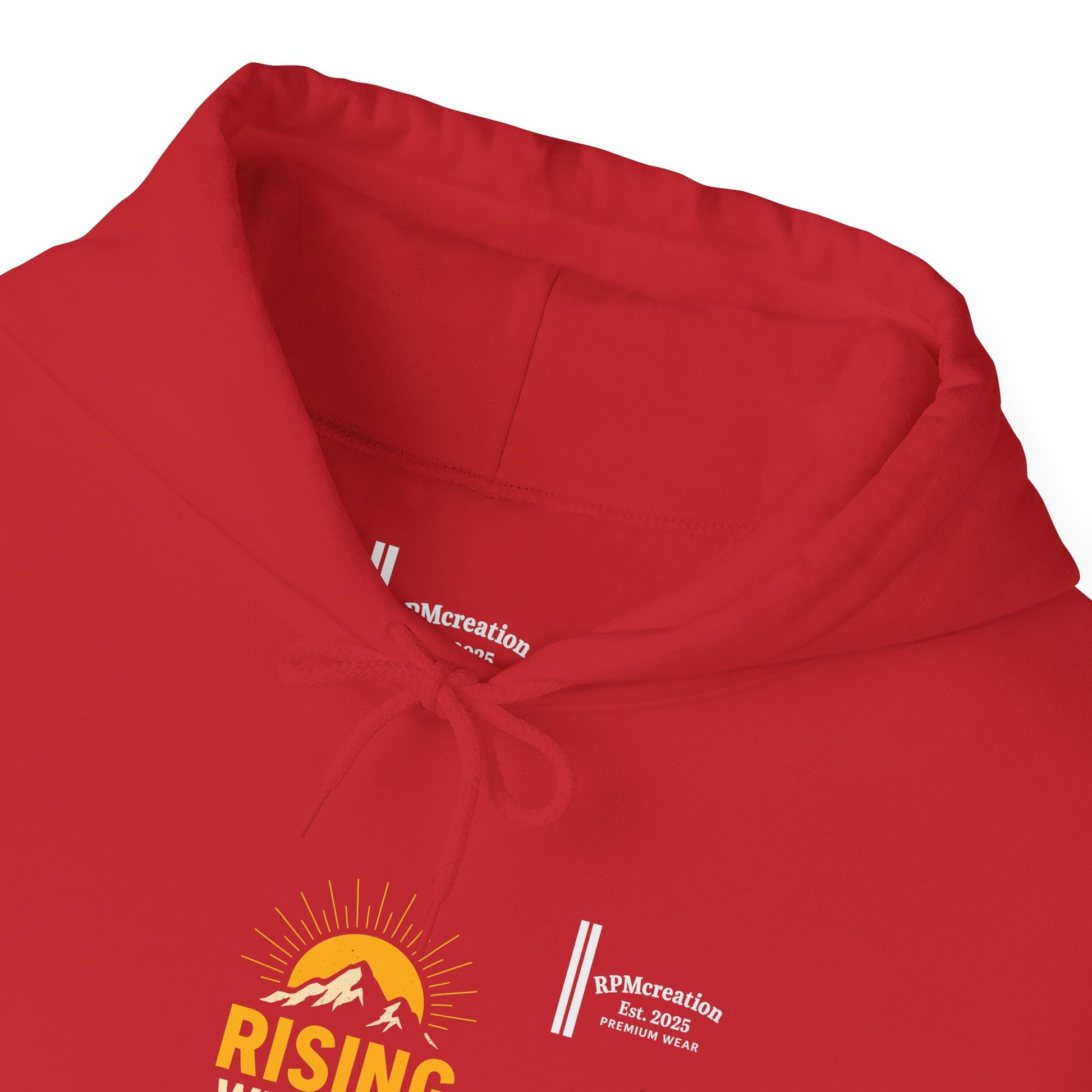 Rising Sun Hoodie with Money Bow Design | Cozy Unisex Sweatshirt for Chill Days, Gift for Friends, Streetwear, Spring Fashion
