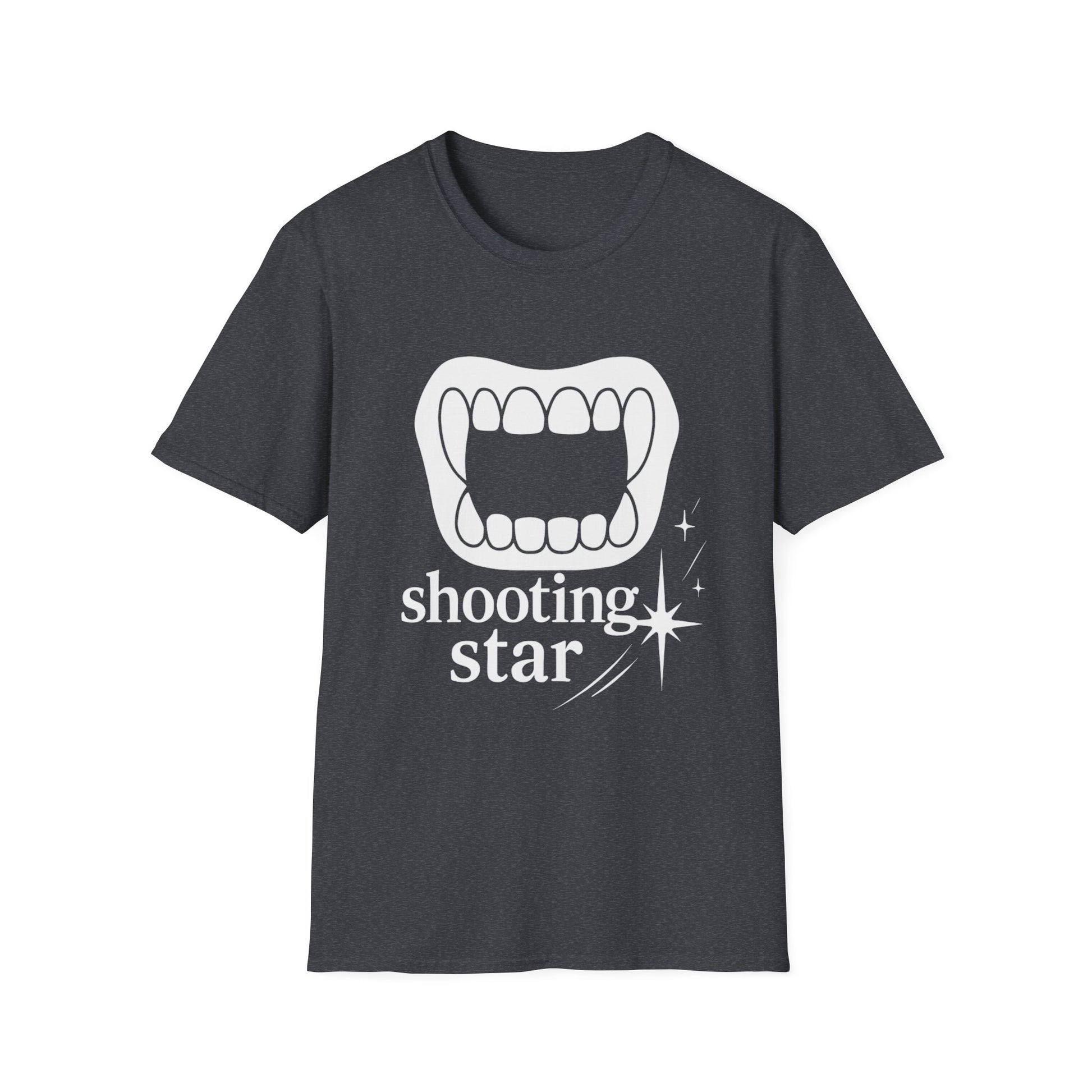 Shooting Star Graphic Tee - Unisex Softstyle T-Shirt, Casual Wear, Gift for Astronomers, Birthday Gift, Star Lovers Tee