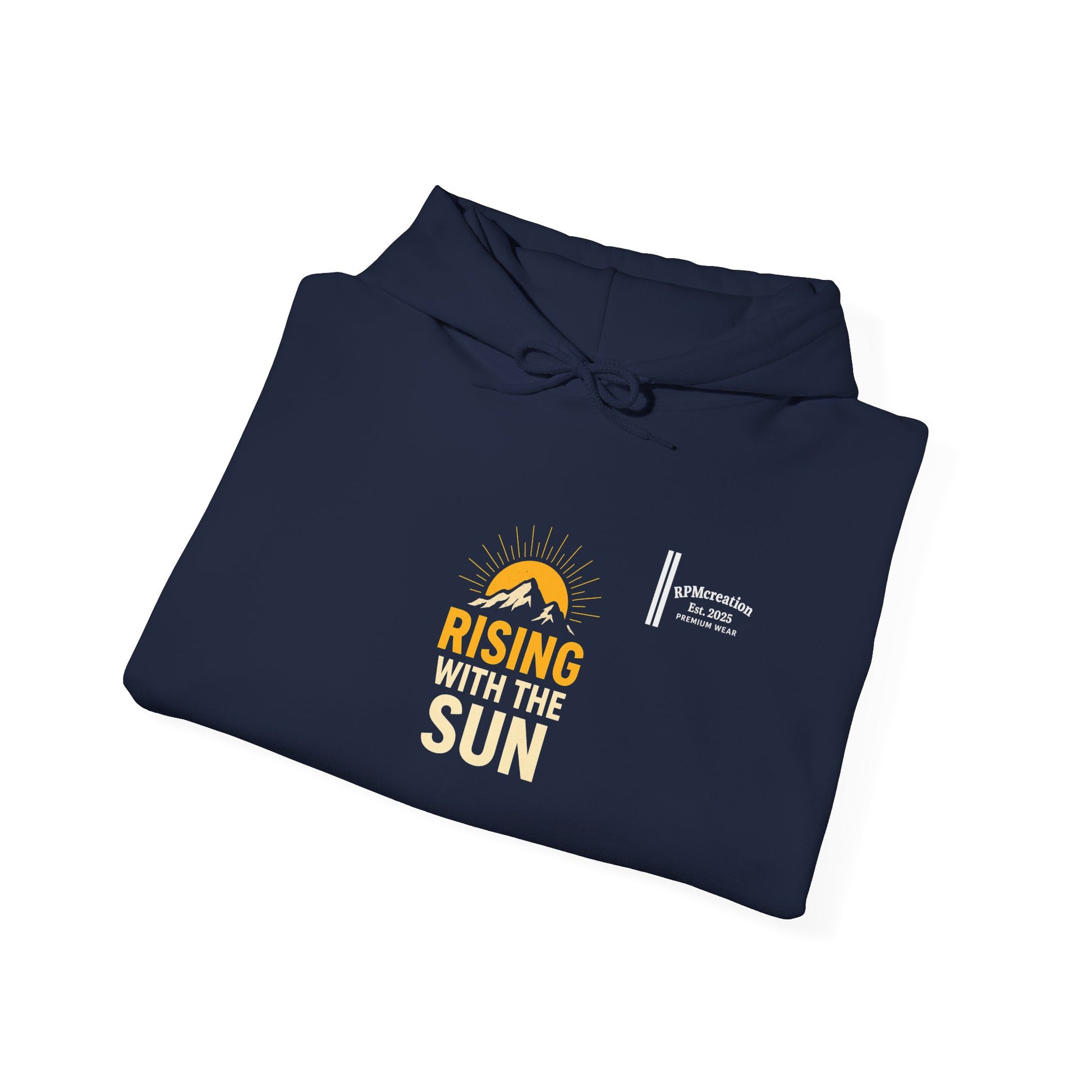 Rising Sun Hoodie with Money Bow Design | Cozy Unisex Sweatshirt for Chill Days, Gift for Friends, Streetwear, Spring Fashion