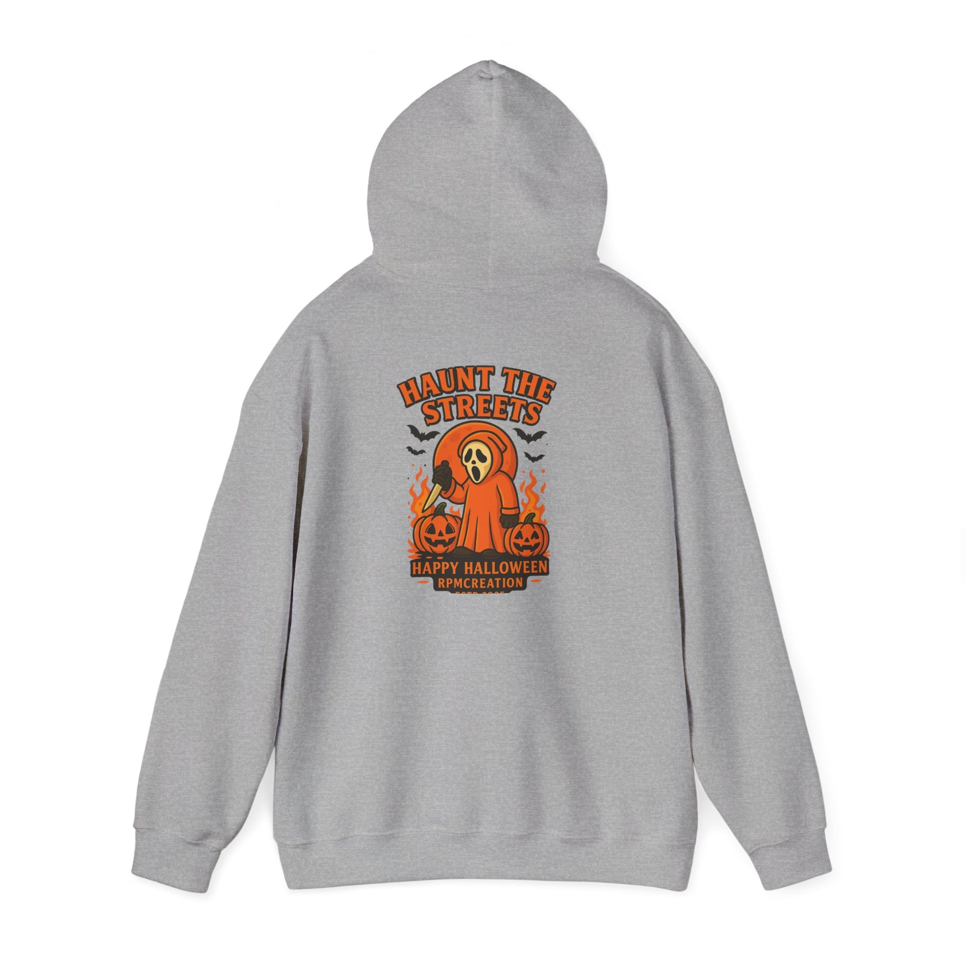 Halloween Vintage Graphic Hoodie - Haunt the Streets