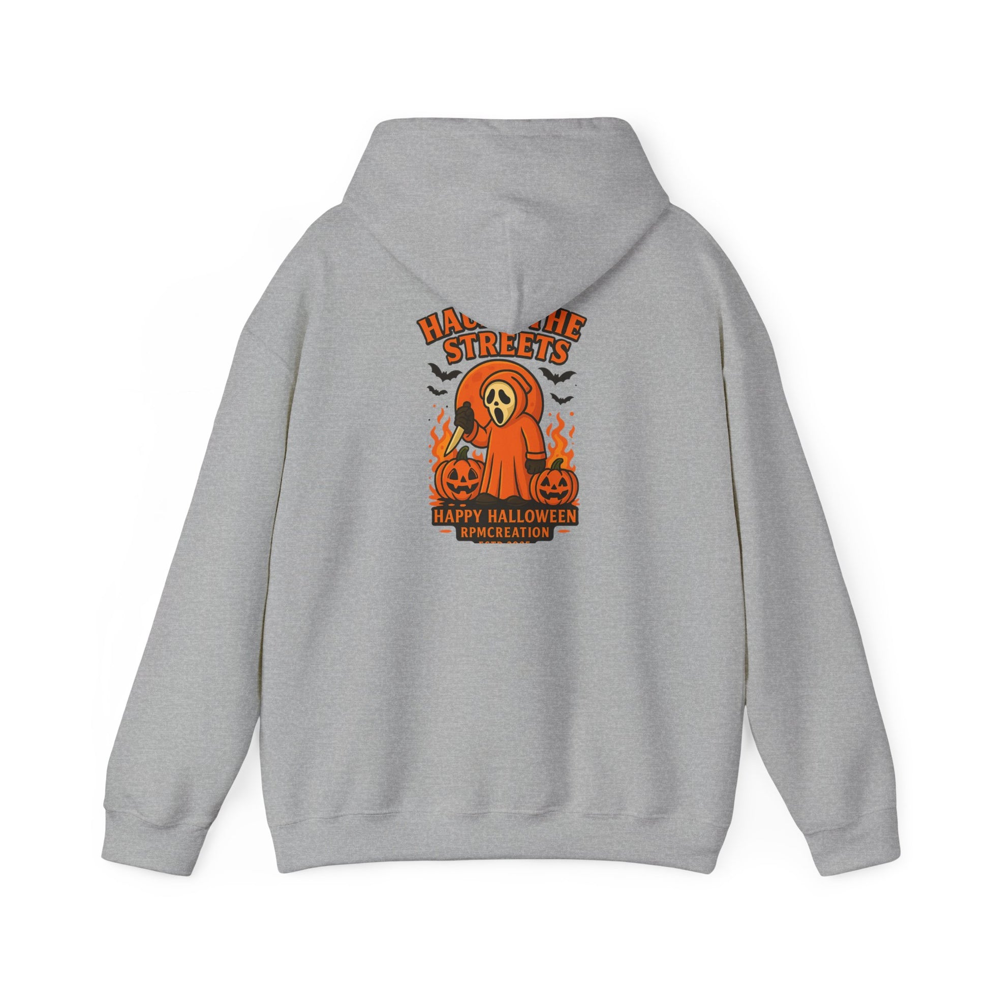 Halloween Vintage Graphic Hoodie - Haunt the Streets