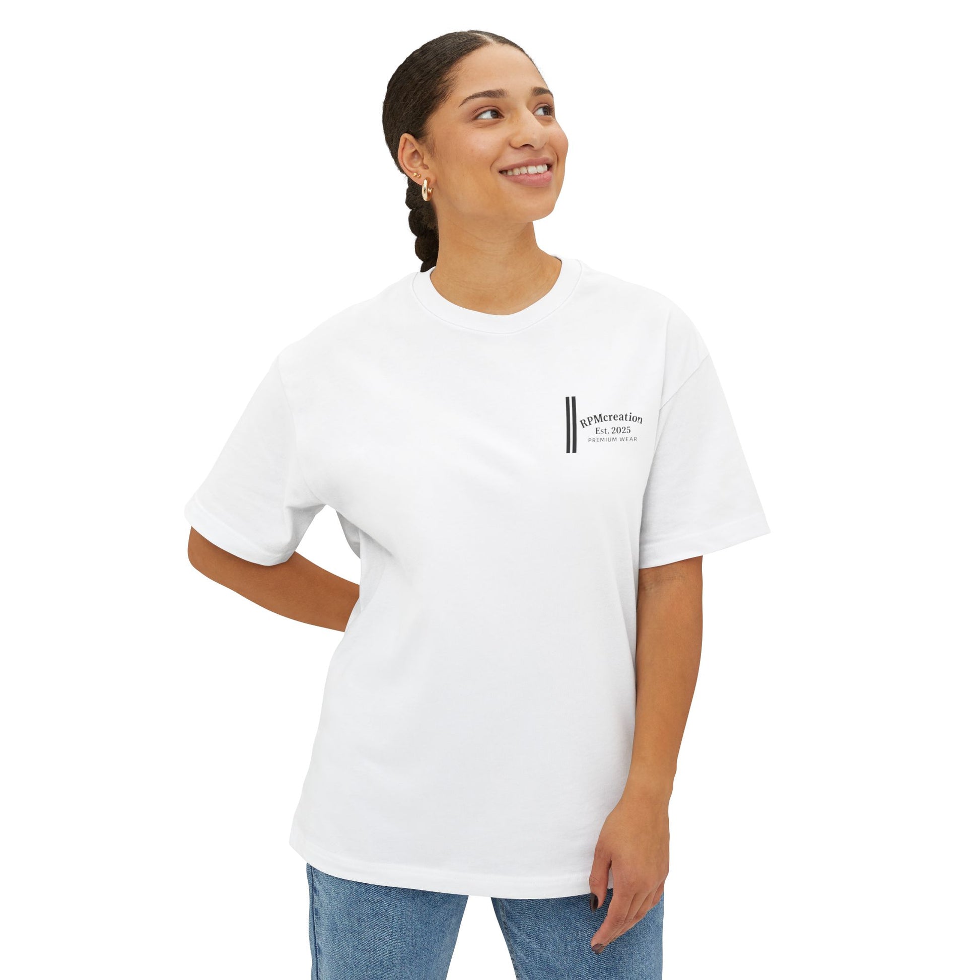 Unisex Oversized Boxy Tee with Cosmic Design, Comfortable Streetwear, Graphic Tee for Casual Outings, Gift for Space Lovers, Perfect [...]
