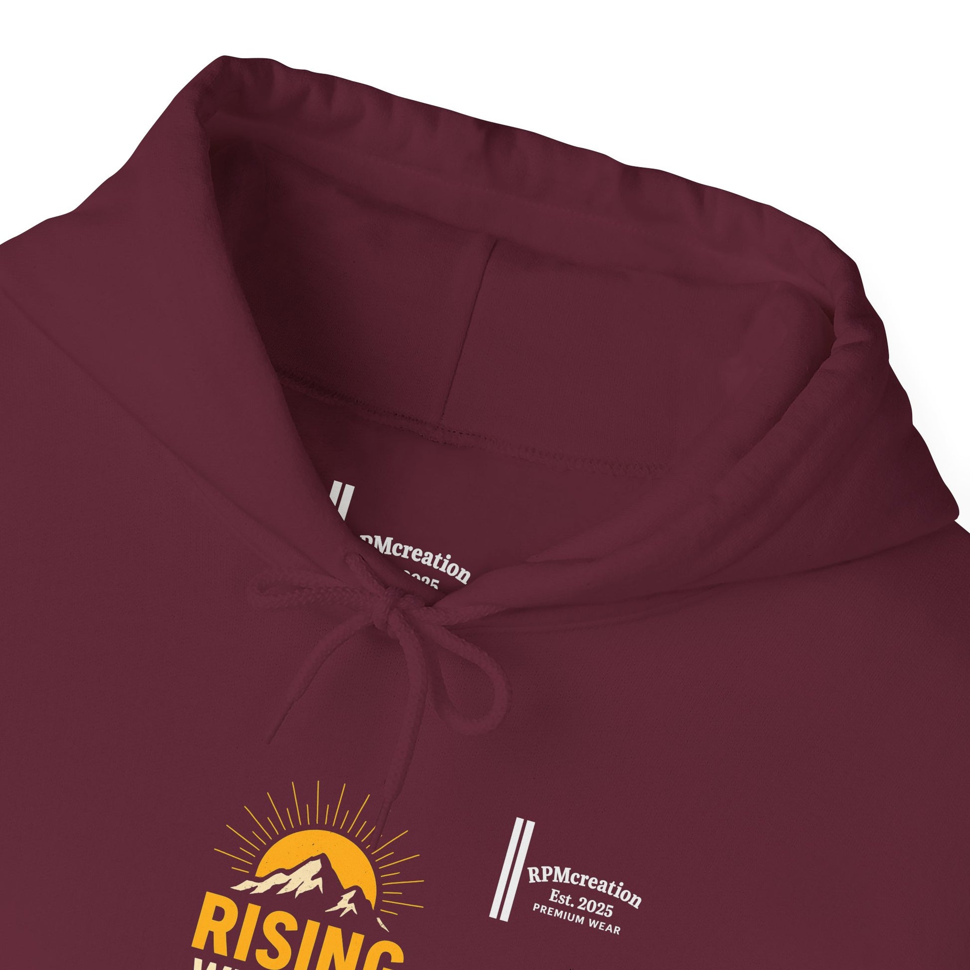 Rising Sun Hoodie with Money Bow Design | Cozy Unisex Sweatshirt for Chill Days, Gift for Friends, Streetwear, Spring Fashion