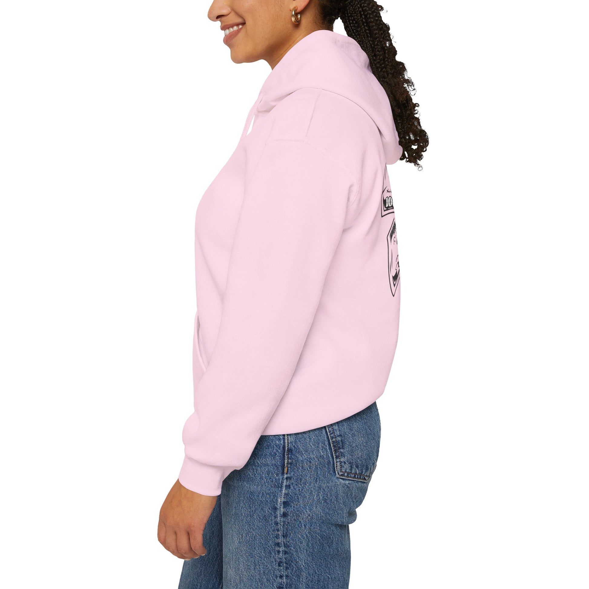 Rising Sun Hoodie with Money Bow Design | Cozy Unisex Sweatshirt for Chill Days, Gift for Friends, Streetwear, Spring Fashion