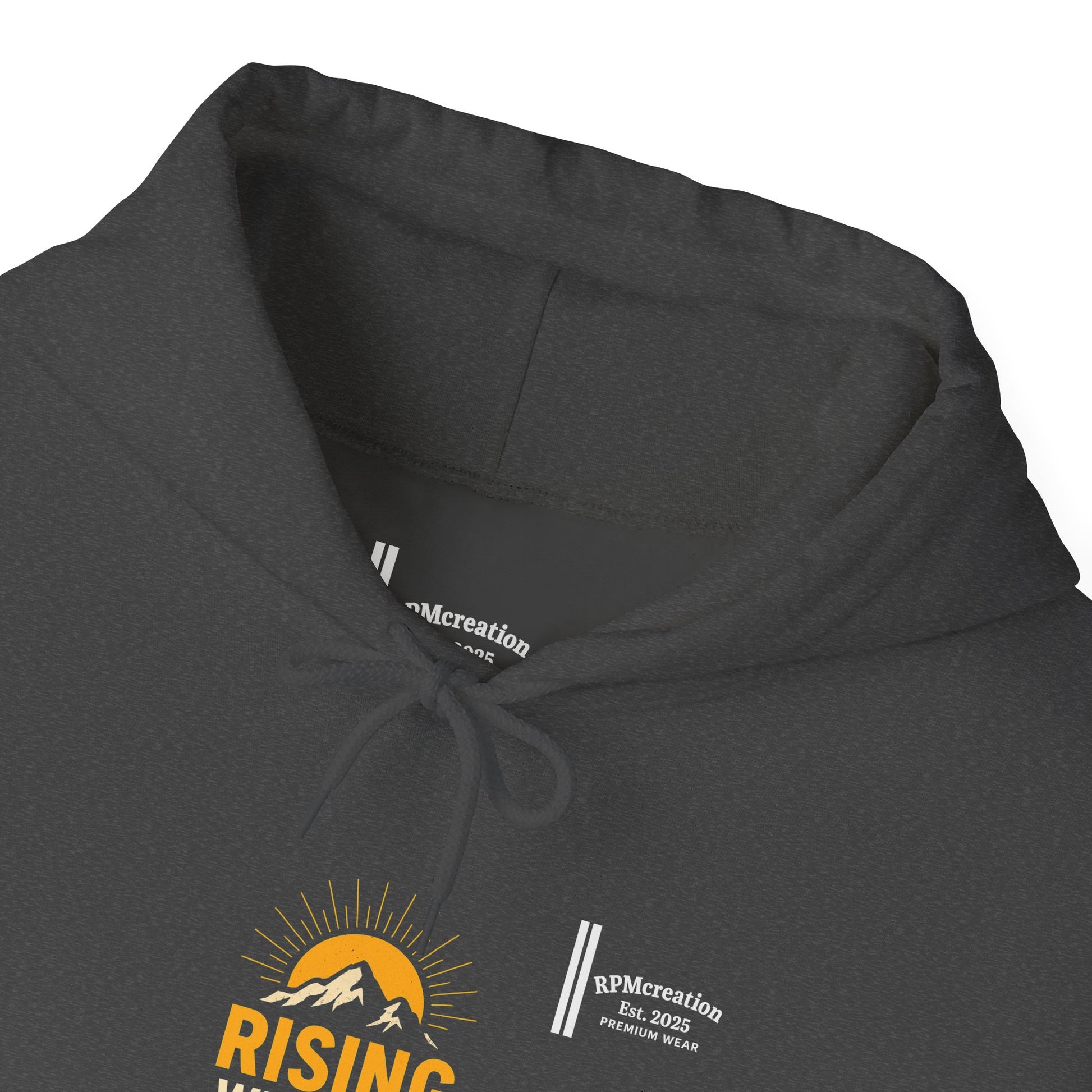 Rising Sun Hoodie with Money Bow Design | Cozy Unisex Sweatshirt for Chill Days, Gift for Friends, Streetwear, Spring Fashion