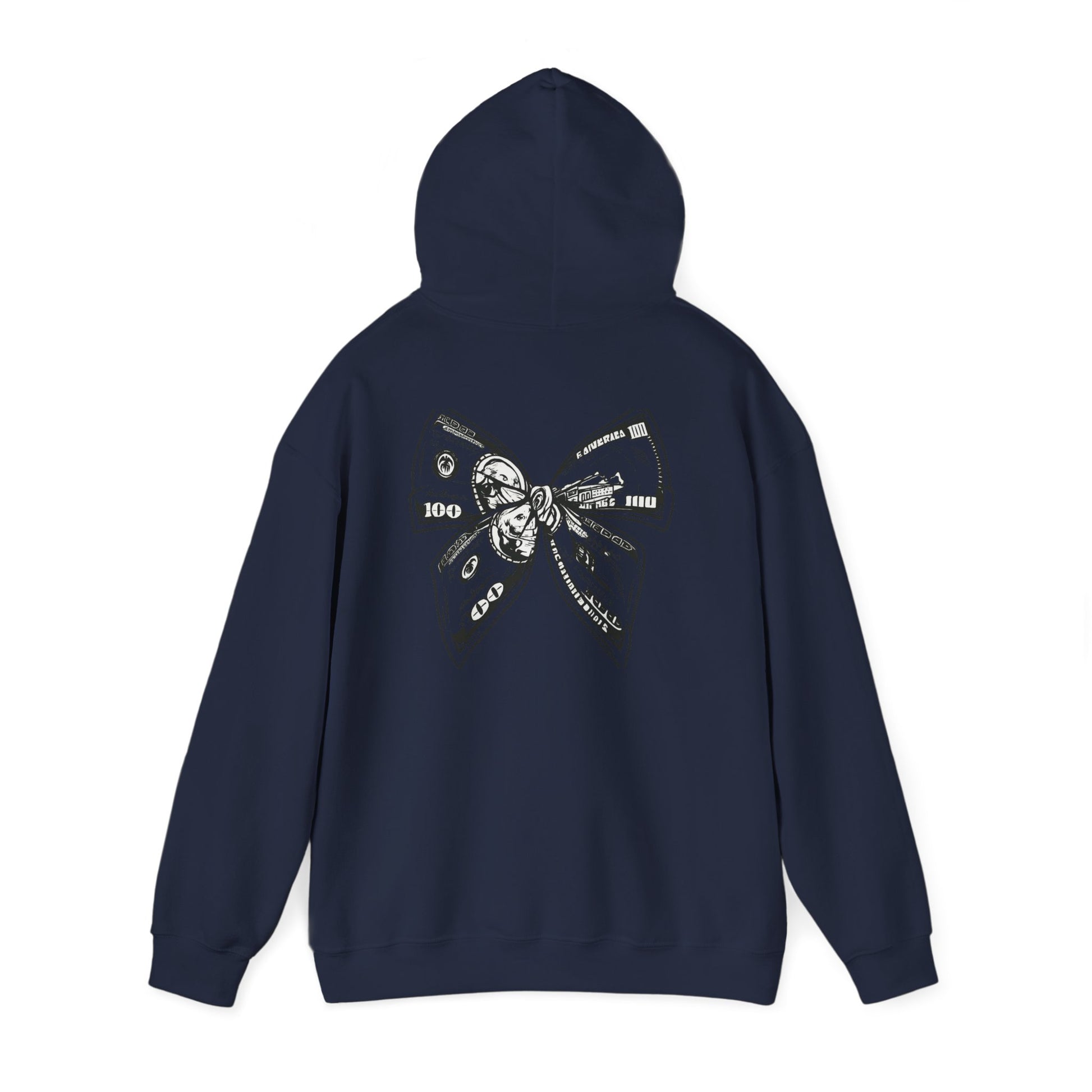 Rising Sun Hoodie with Money Bow Design | Cozy Unisex Sweatshirt for Chill Days, Gift for Friends, Streetwear, Spring Fashion