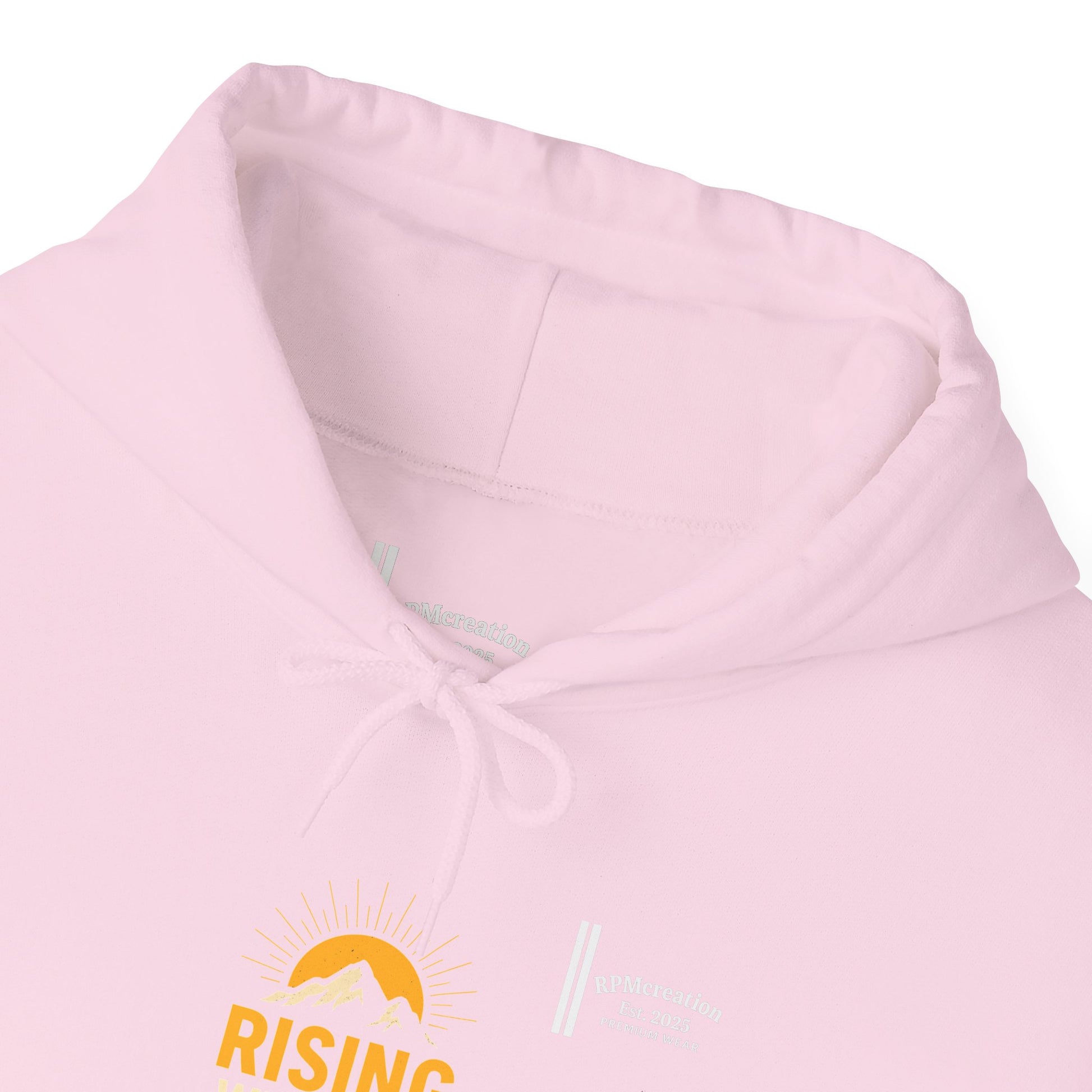 Rising Sun Hoodie with Money Bow Design | Cozy Unisex Sweatshirt for Chill Days, Gift for Friends, Streetwear, Spring Fashion