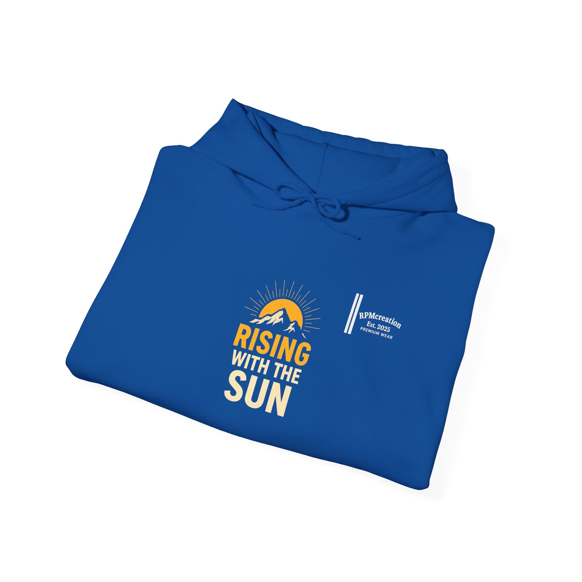 Rising Sun Hoodie with Money Bow Design | Cozy Unisex Sweatshirt for Chill Days, Gift for Friends, Streetwear, Spring Fashion