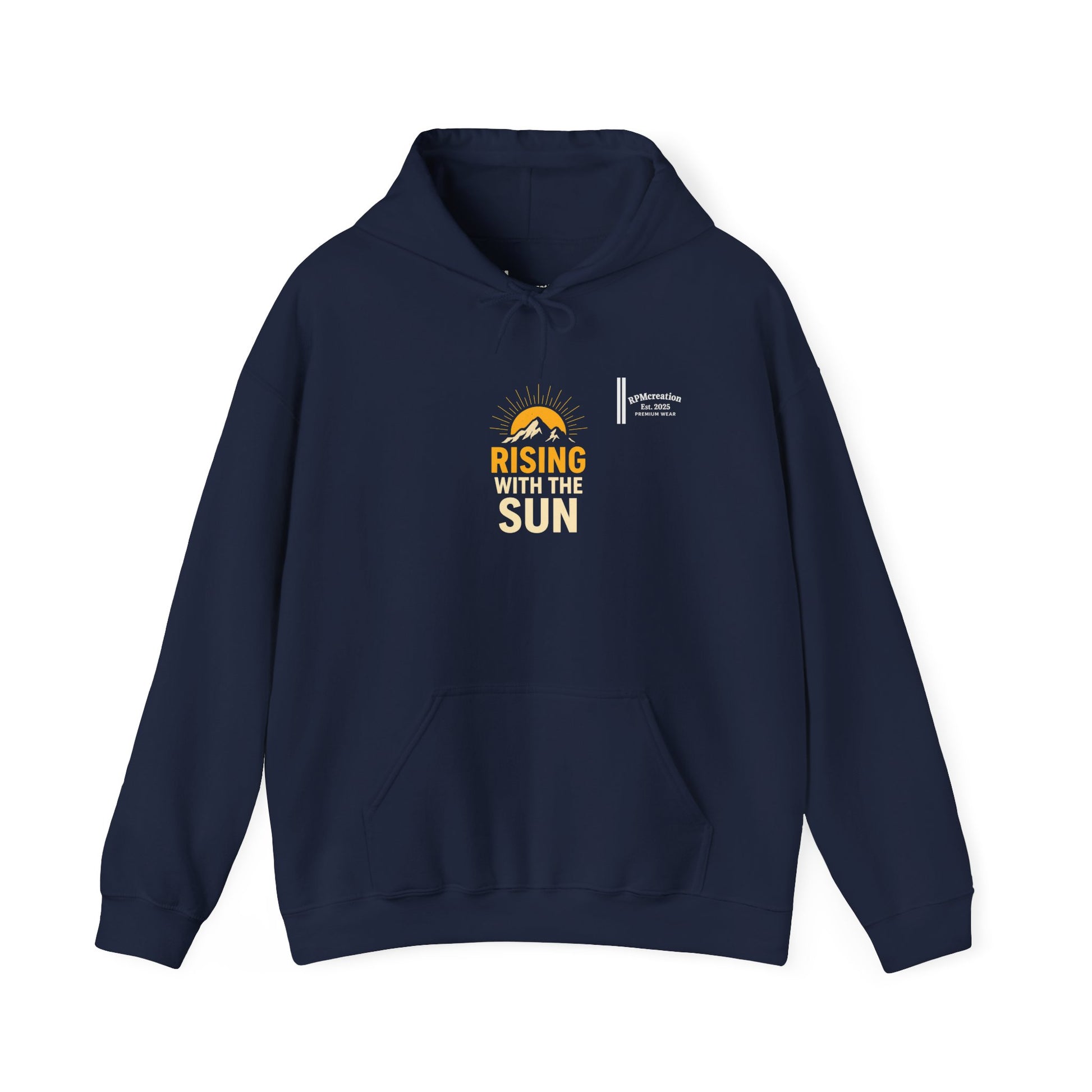Rising Sun Hoodie with Money Bow Design | Cozy Unisex Sweatshirt for Chill Days, Gift for Friends, Streetwear, Spring Fashion