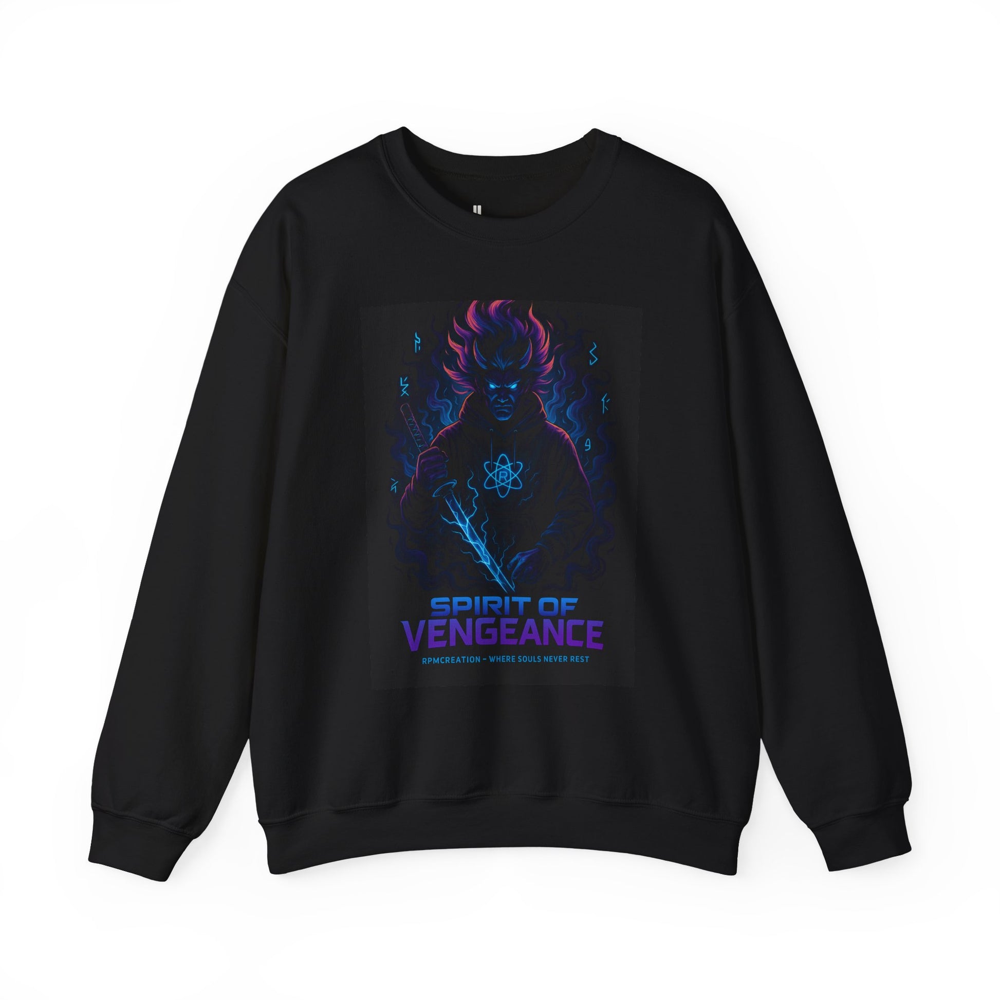 Spirit of Vengeance Sweatshirt | Unisex Crewneck | Cozy Casual Wear | Great for Fans | Halloween, Gifts, Everyday Style