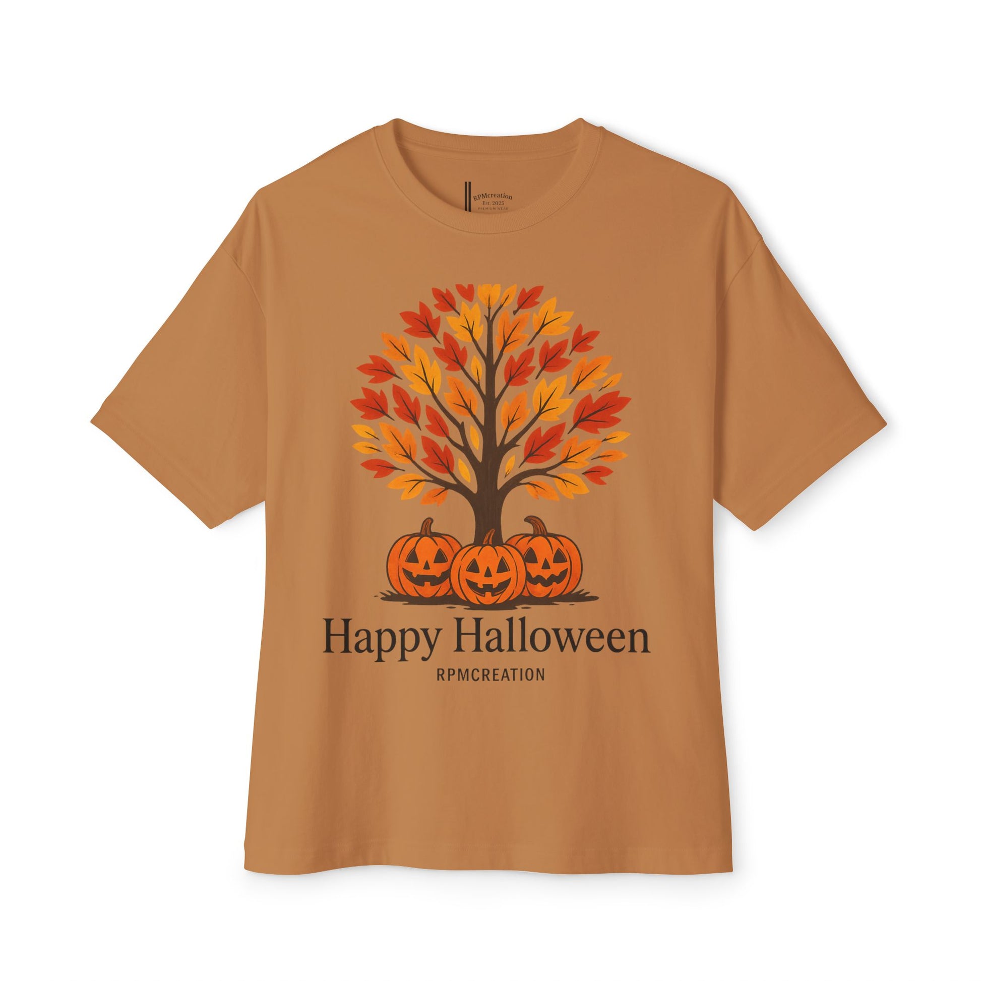 Happy Halloween Unisex Oversized Boxy Tee