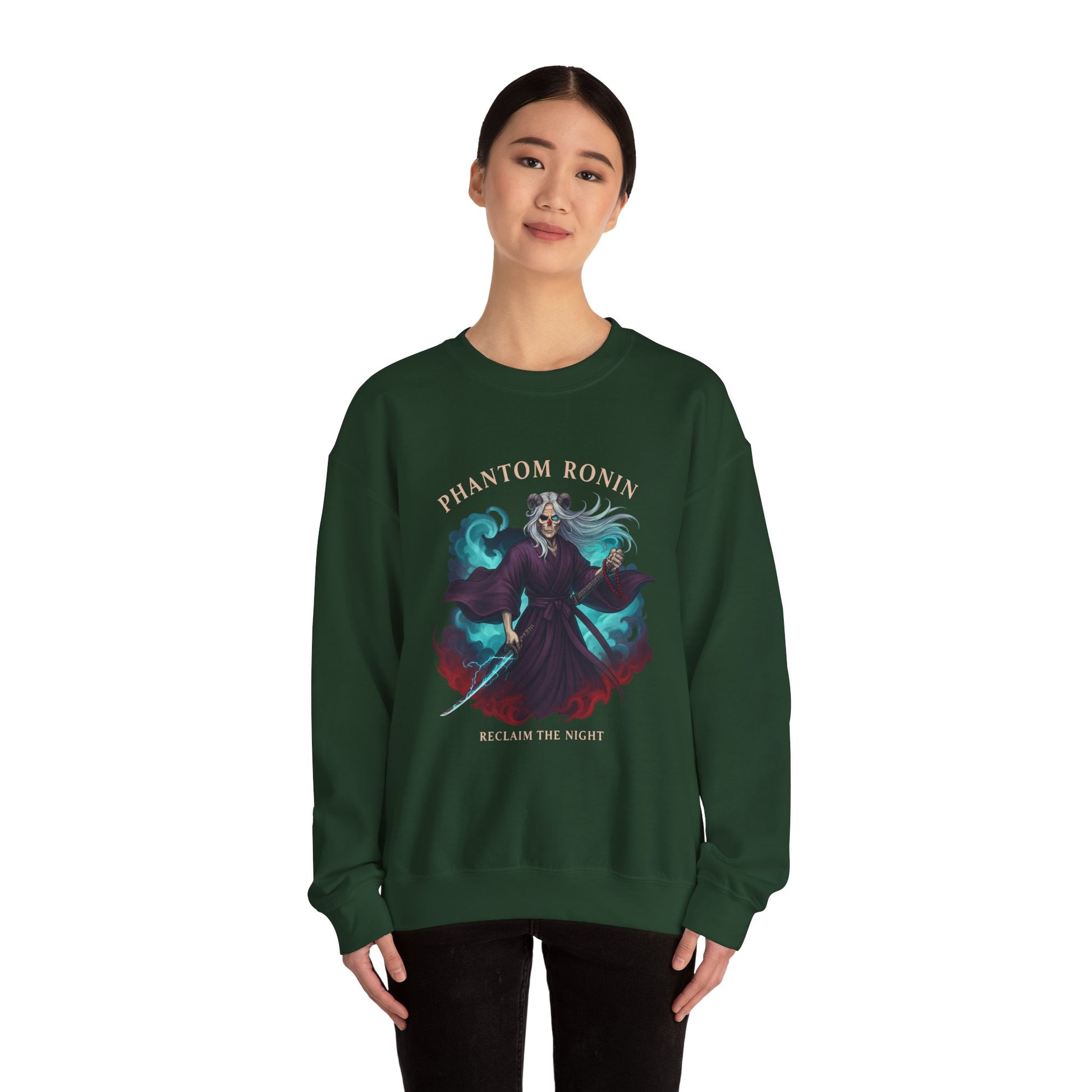 Phantom Ronin Unisex Heavy Blend™ Crewneck Sweatshirt - Stylish & Cozy for Every Occasion