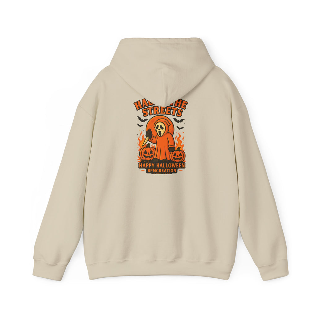 Halloween Vintage Graphic Hoodie - Haunt the Streets