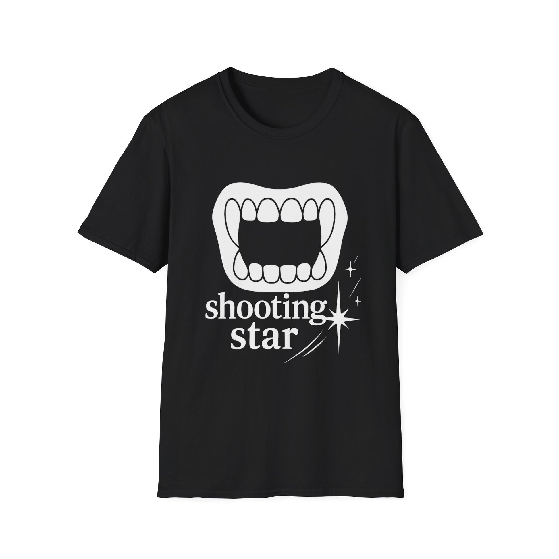 Shooting Star Graphic Tee - Unisex Softstyle T-Shirt, Casual Wear, Gift for Astronomers, Birthday Gift, Star Lovers Tee